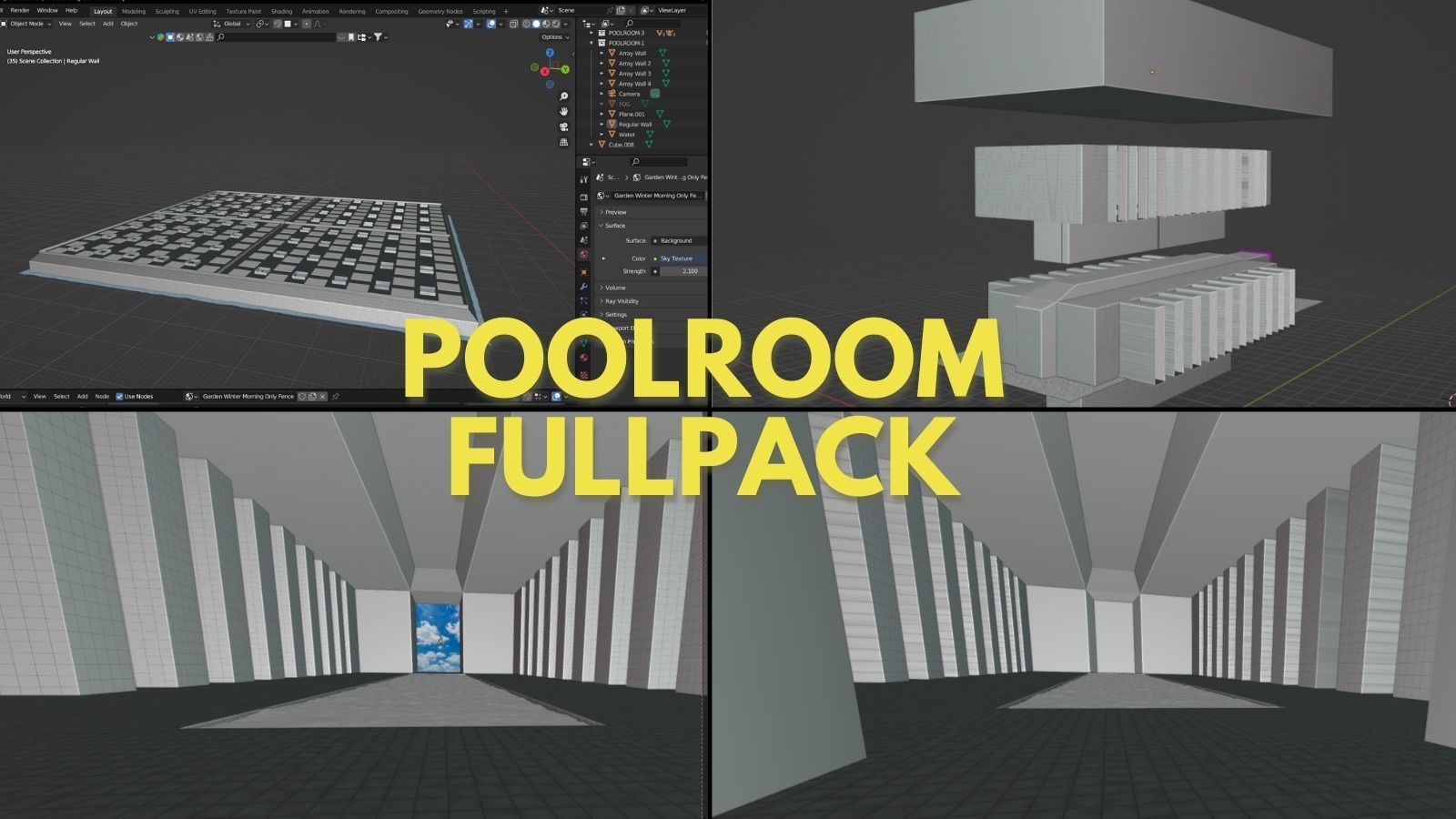 POOLROOMS FULLPACK 3D model_6