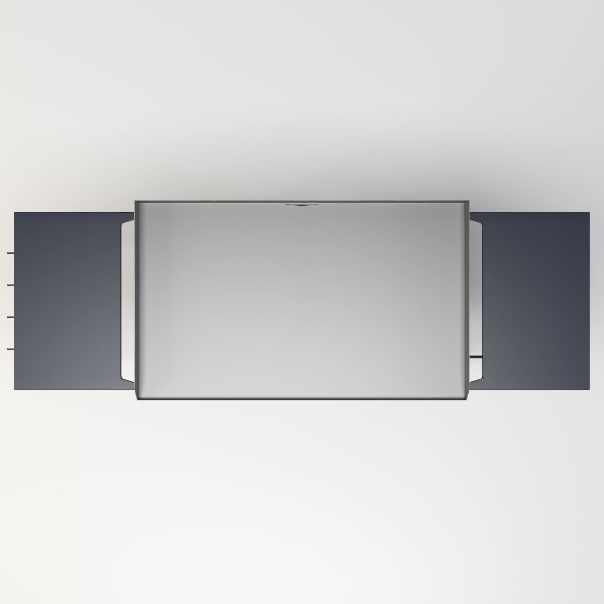 Gas Grill Griddle Station Low-poly 3D model_4