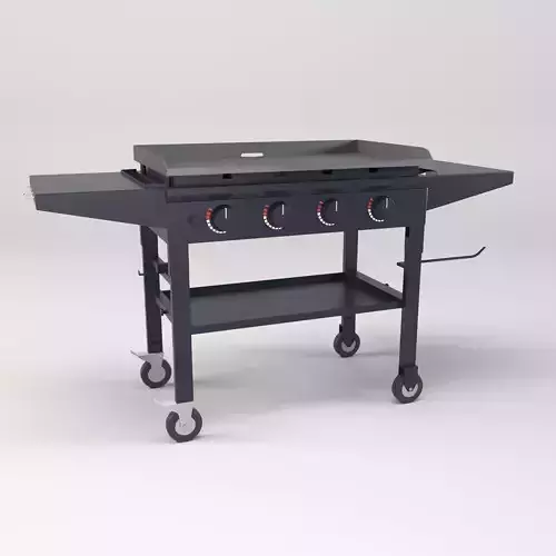 Gas Grill Griddle Station