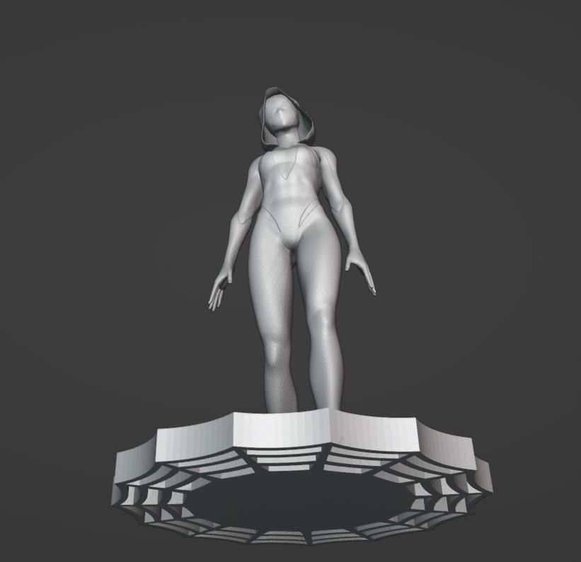 Spider Gwen 3D print model_6