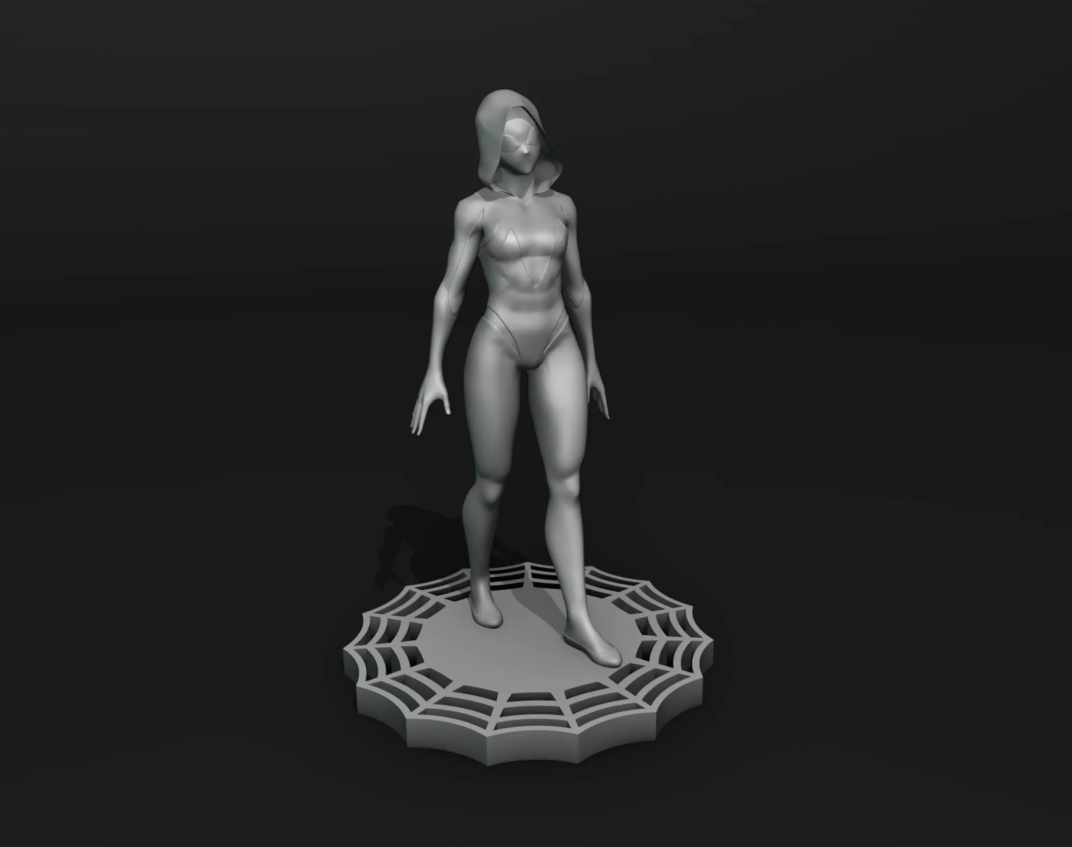 Spider Gwen 3D print model_0