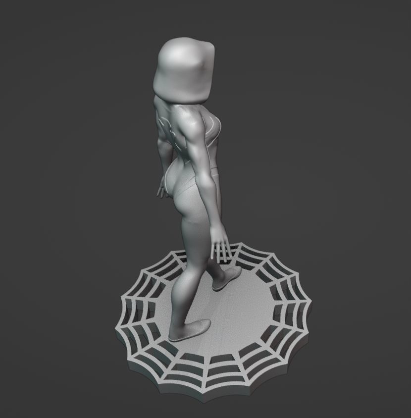 Spider Gwen 3D print model_9