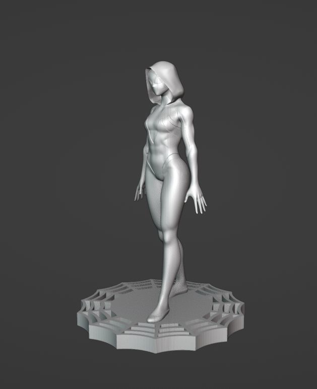 Spider Gwen 3D print model_8