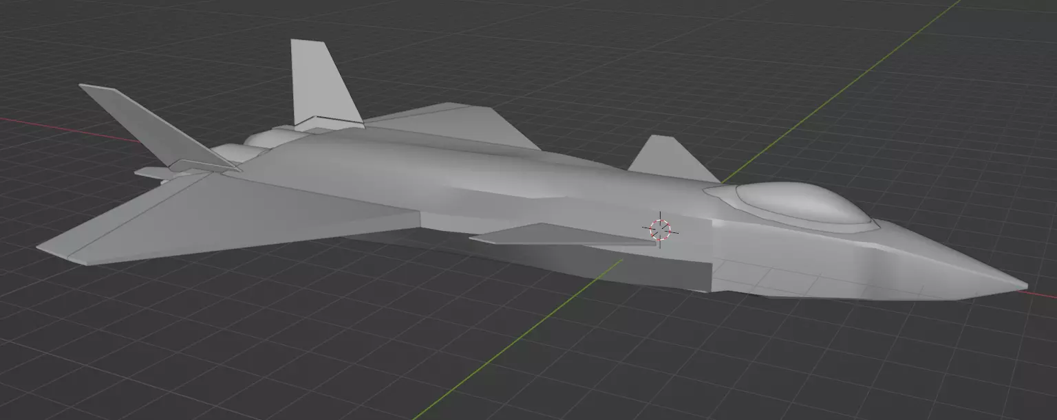 Jet J20 Free 3D model_0