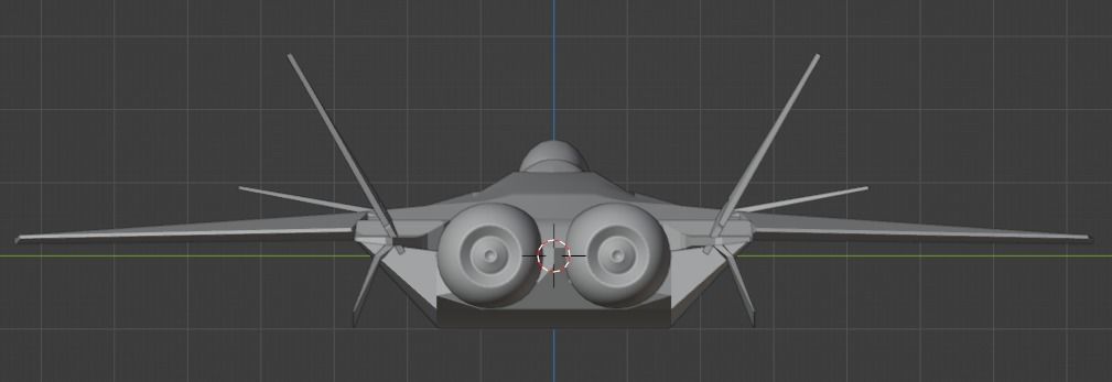 Jet J20 Free 3D model_3