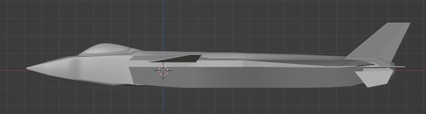 Jet J20 Free 3D model_4