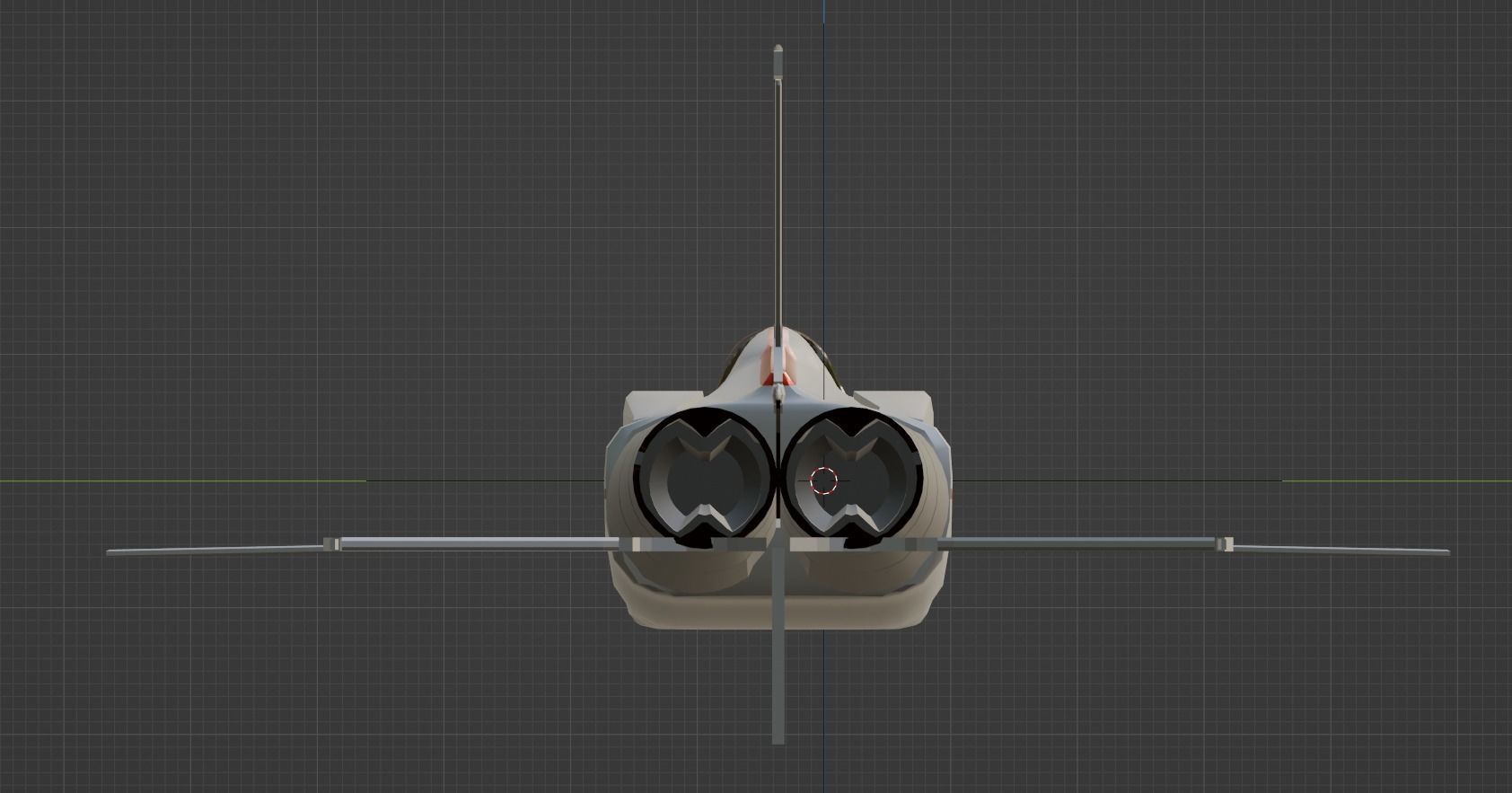 Jet J-8 Free 3D model_4