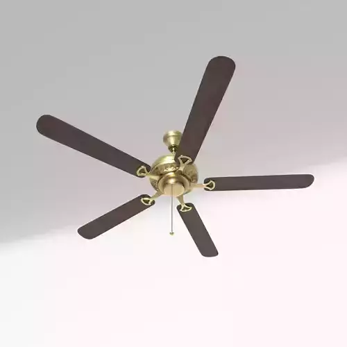 Ceiling Fan 09 Low-poly 3D model