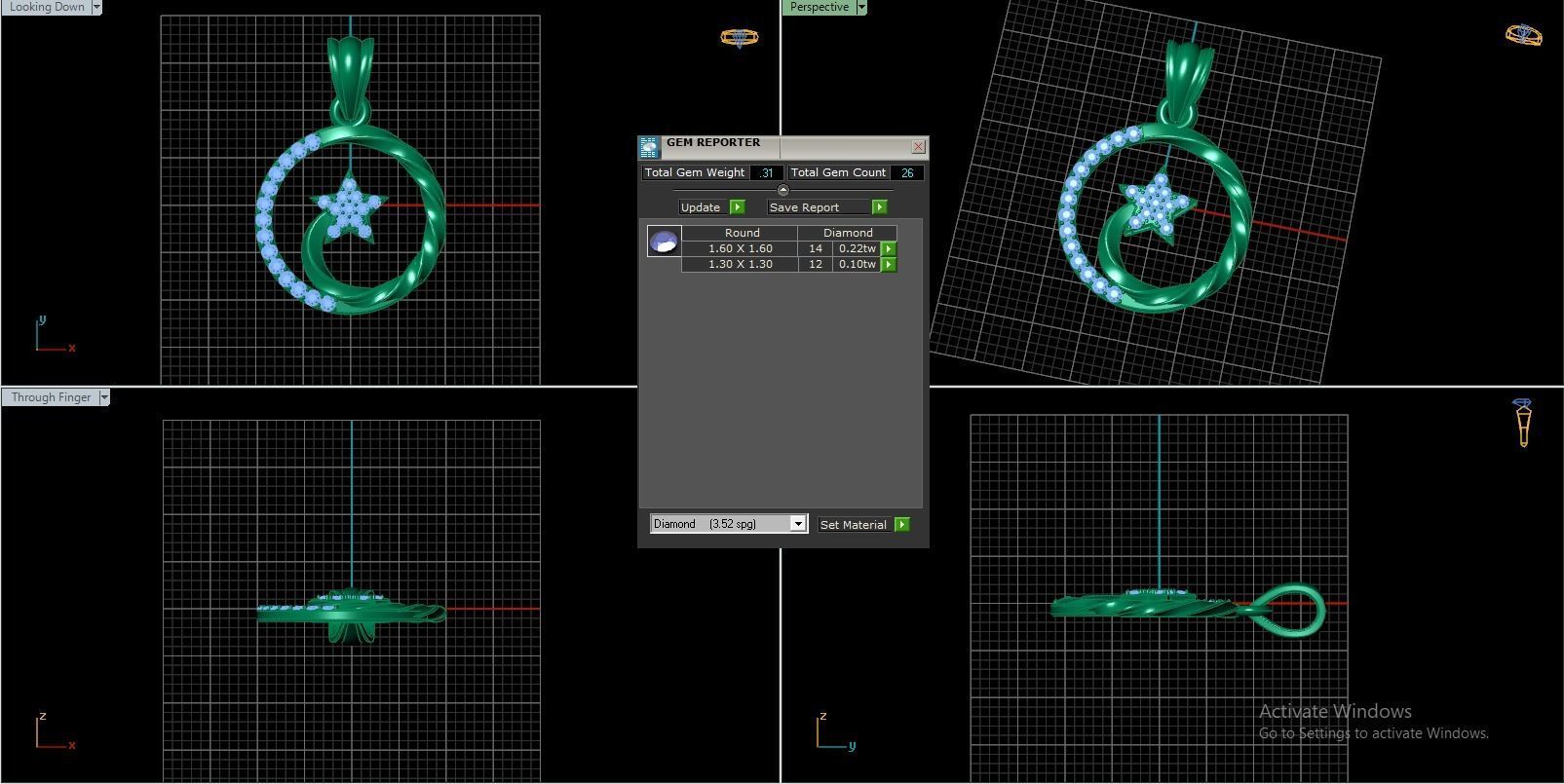 Neckles  3D print model_2