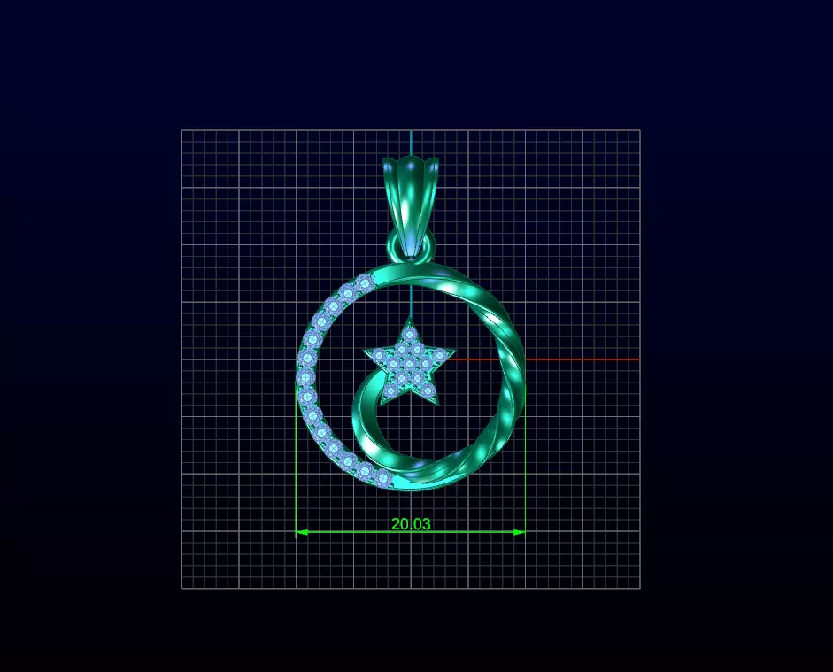 Neckles  3D print model_0