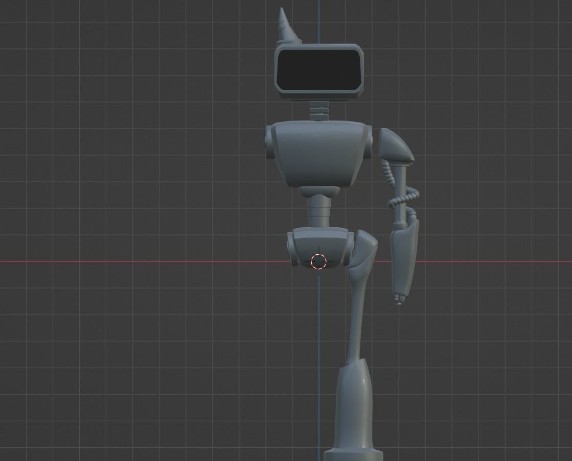 Robot Free 3D model_1