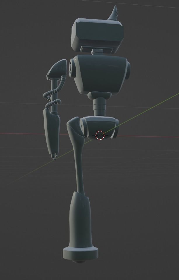 Robot Free 3D model_3