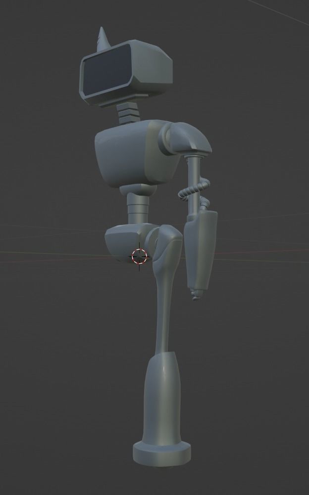 Robot Free 3D model_2