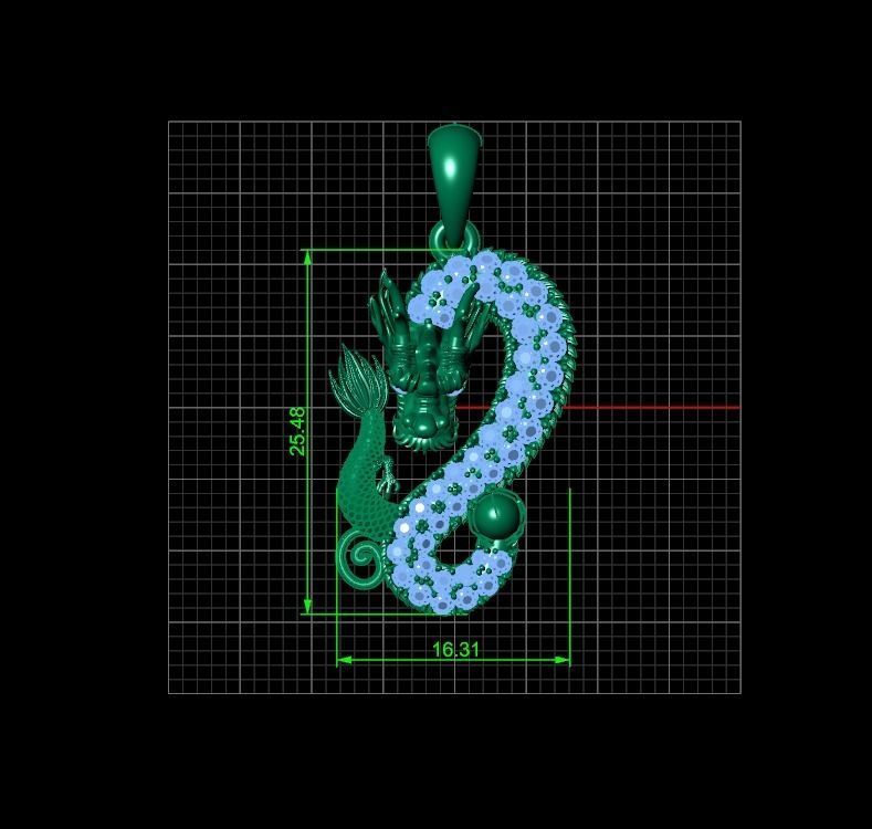 Dragon King 3D print model_4