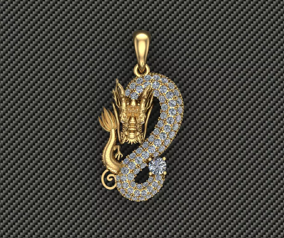 Dragon King 3D print model_0