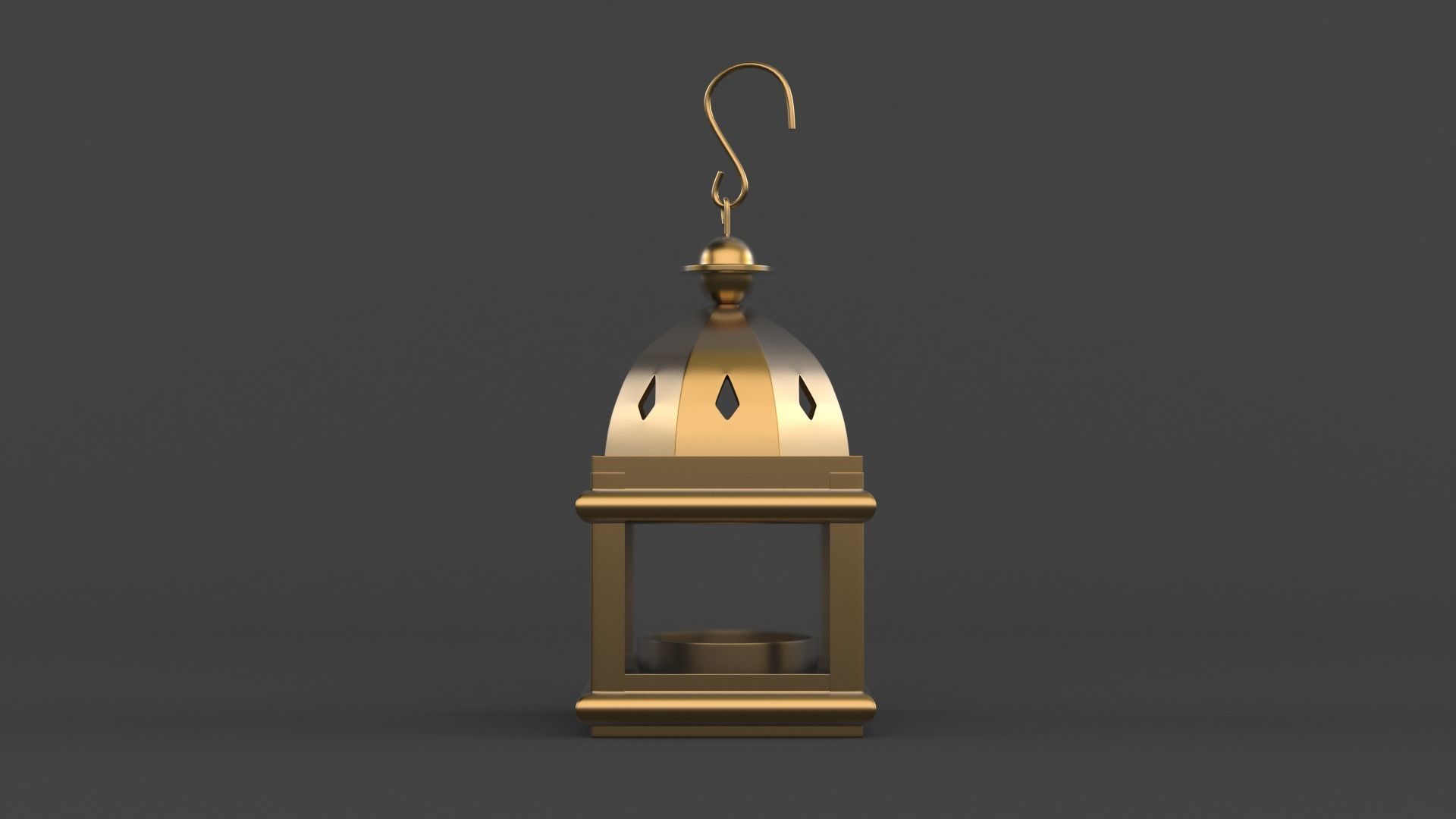 Candle Holder 3D model_4