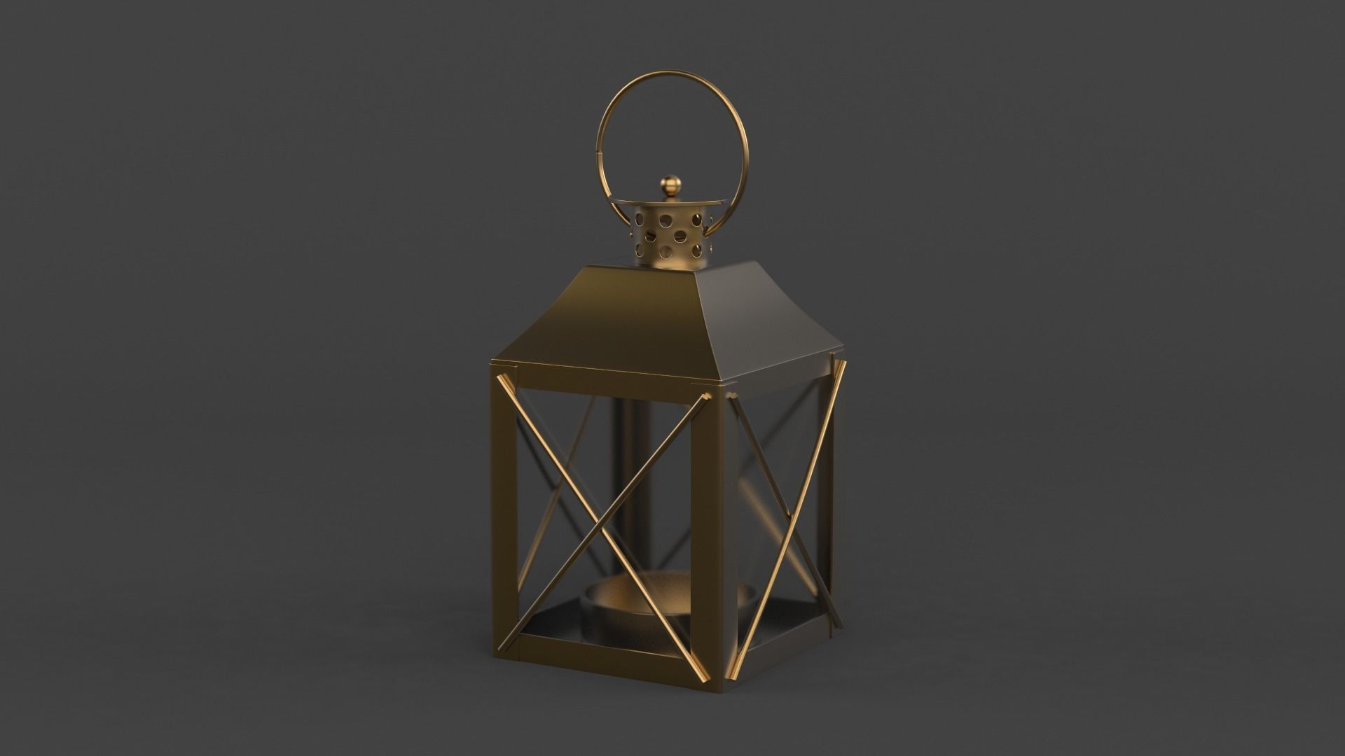 Candle Holder 3D model_2