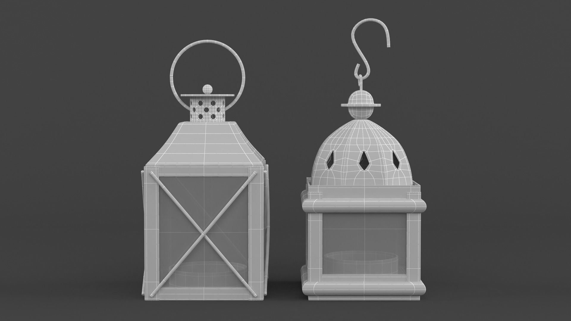 Candle Holder 3D model_7