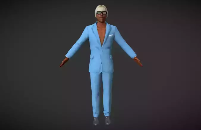 Tyler The Creator - IGOR Low-poly 3D model