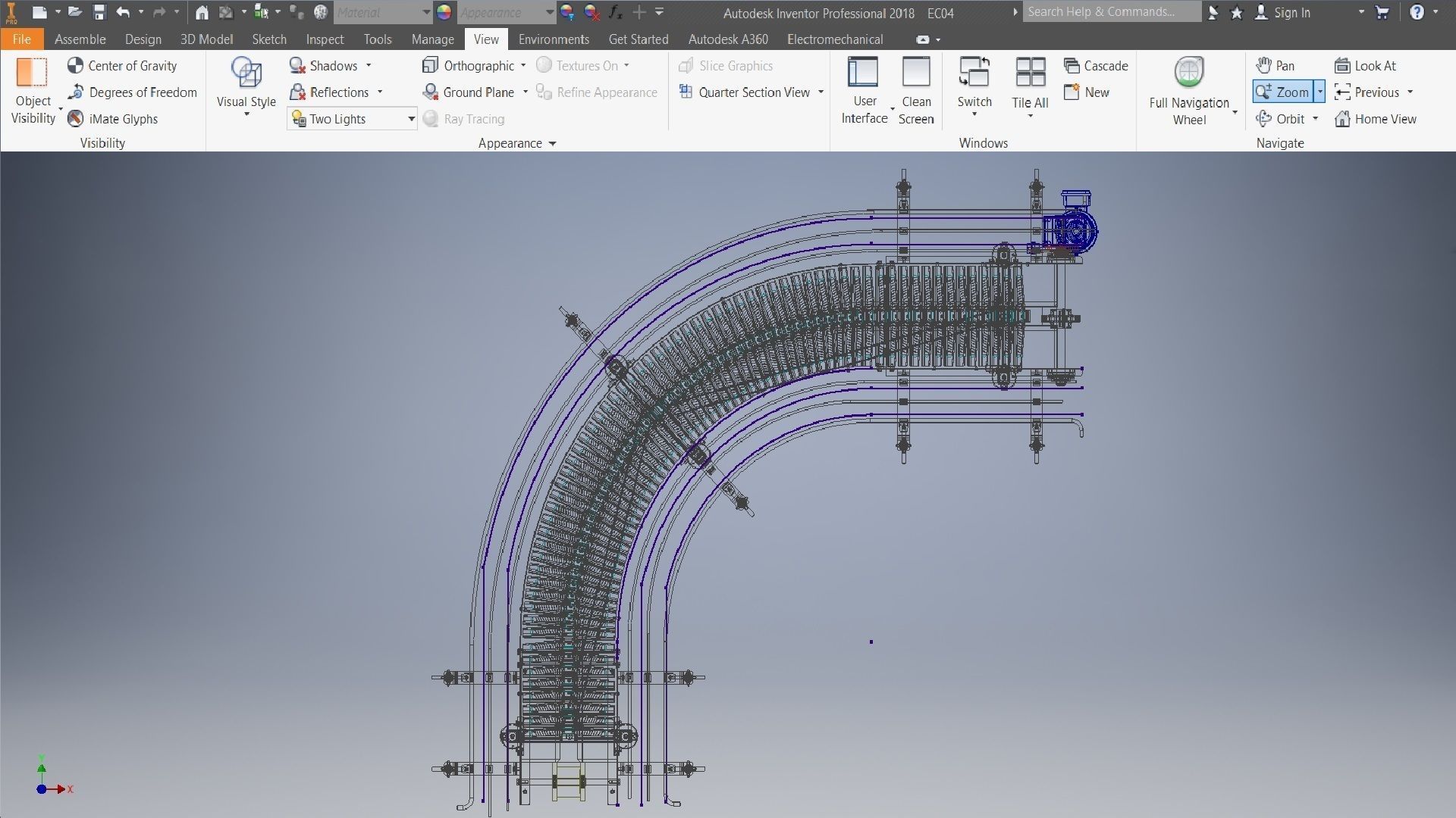  Belt Conveyors Systems 3D model_14
