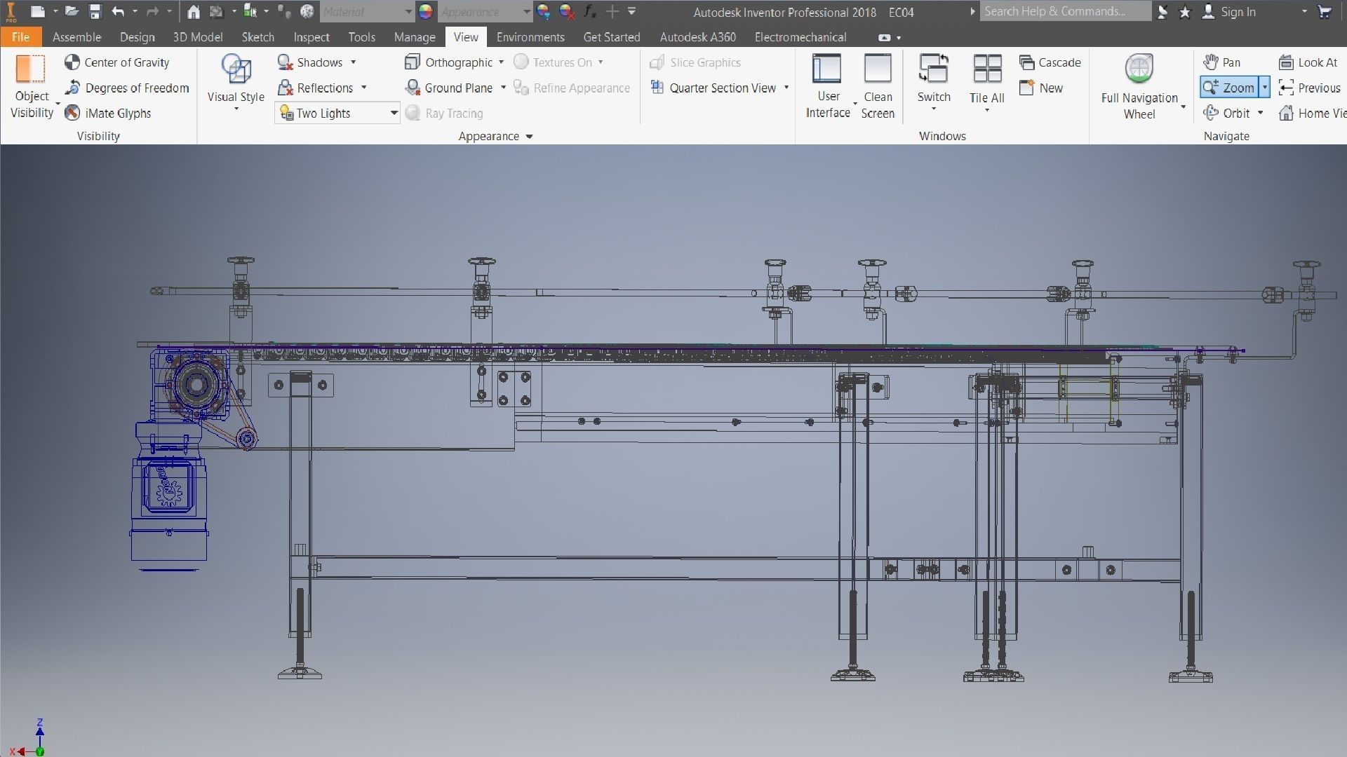  Belt Conveyors Systems 3D model_1