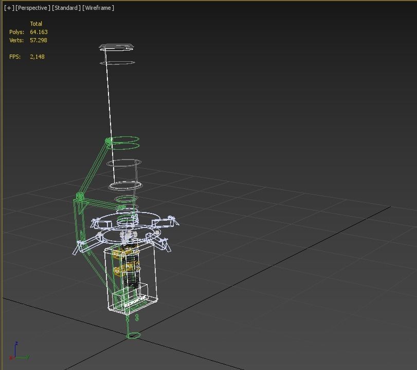 ROTARY CENTRIFUGAL FISH FEEDER SPREADER 3D model_13