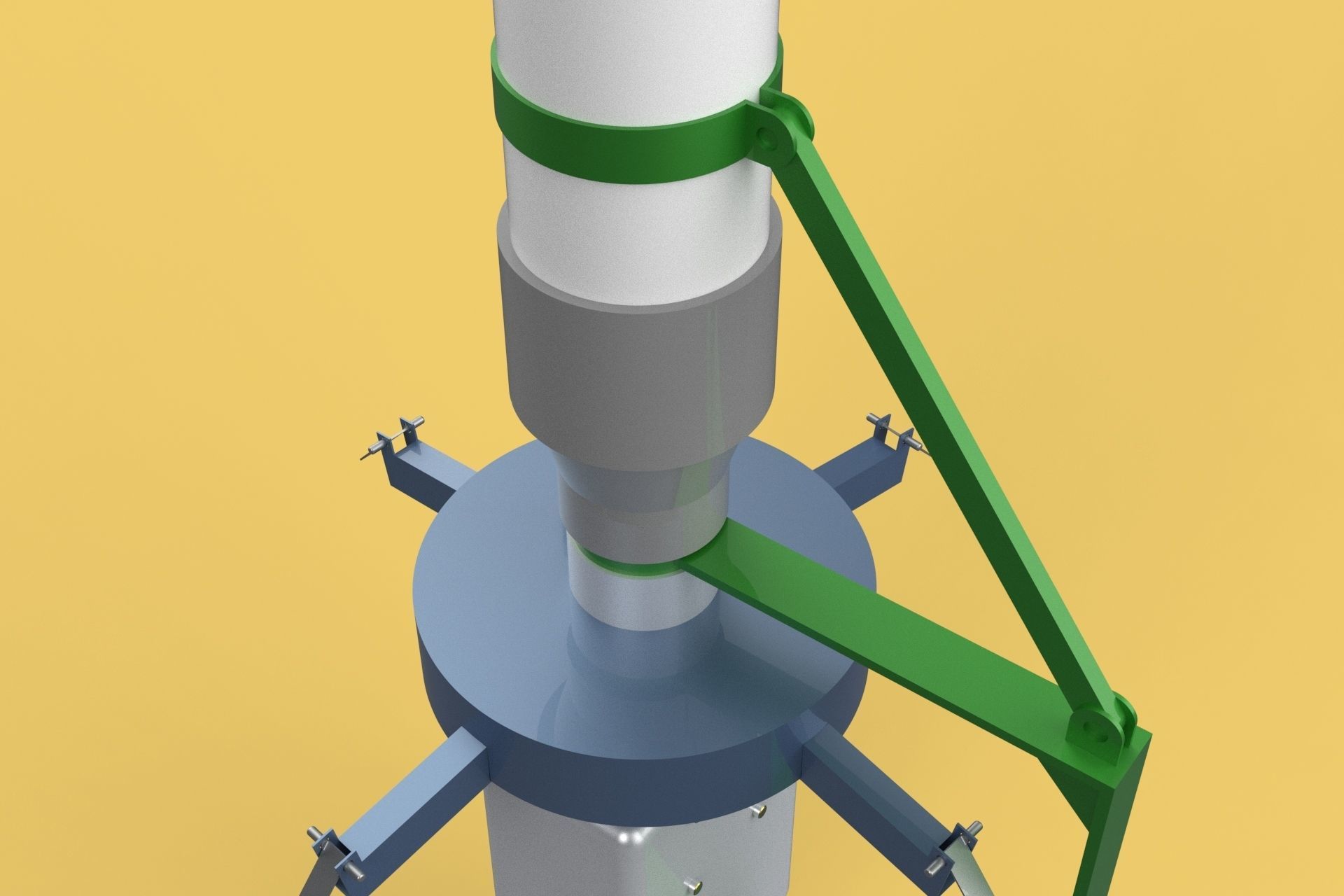 ROTARY CENTRIFUGAL FISH FEEDER SPREADER 3D model_8