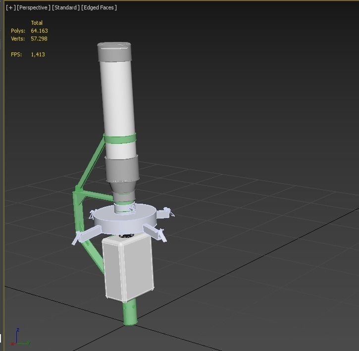 ROTARY CENTRIFUGAL FISH FEEDER SPREADER 3D model_12