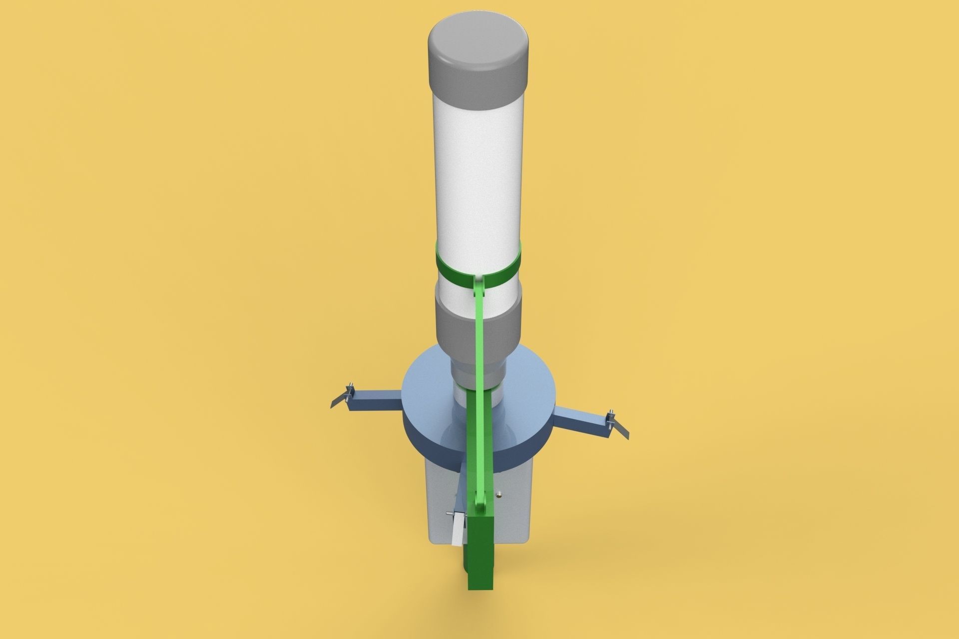 ROTARY CENTRIFUGAL FISH FEEDER SPREADER 3D model_7