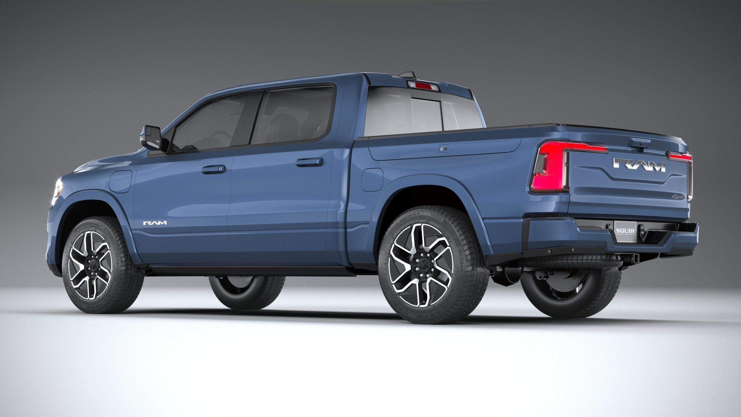Ram 1500 REV 2025 3D model_5