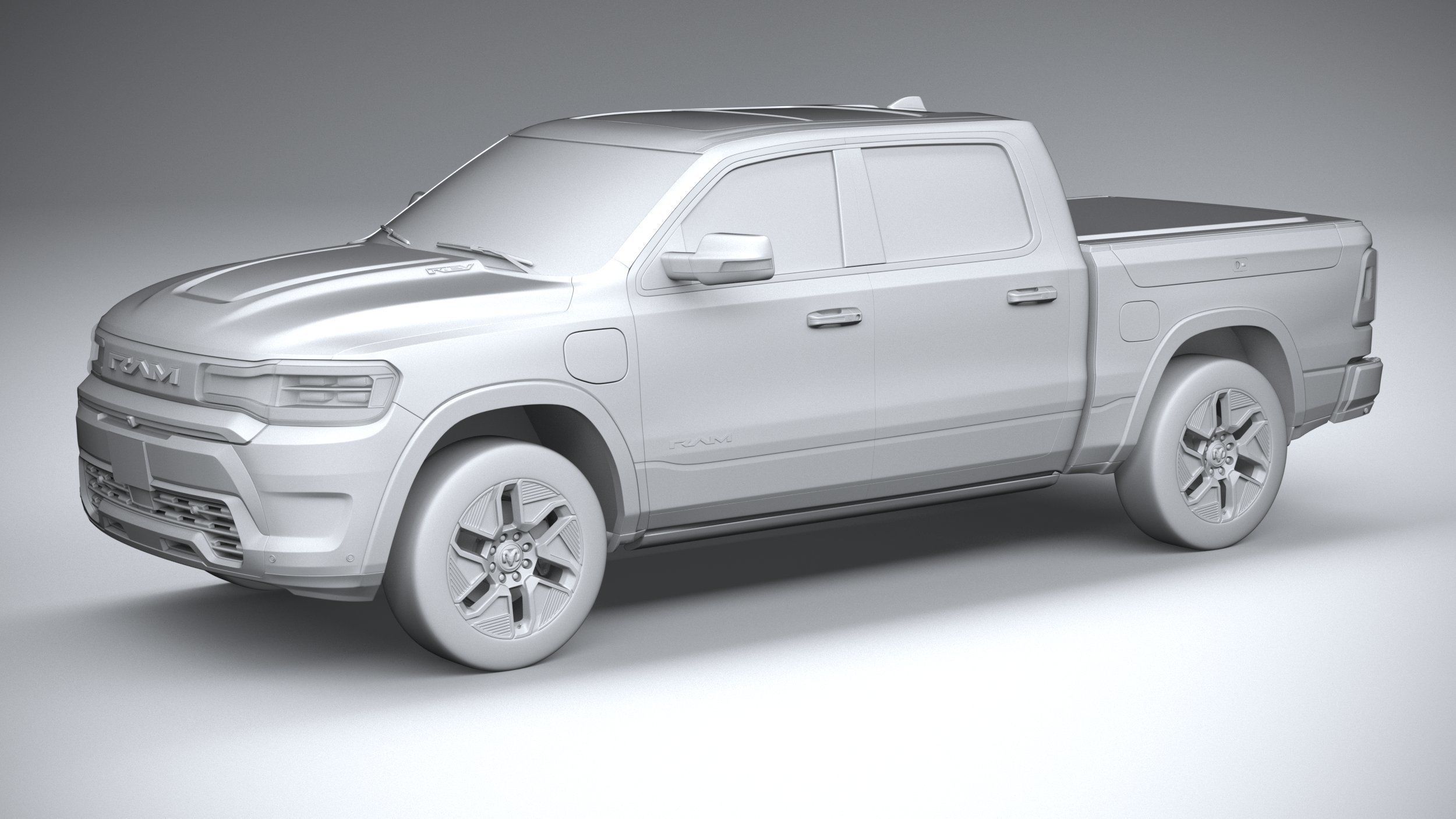 Ram 1500 REV 2025 3D model_19