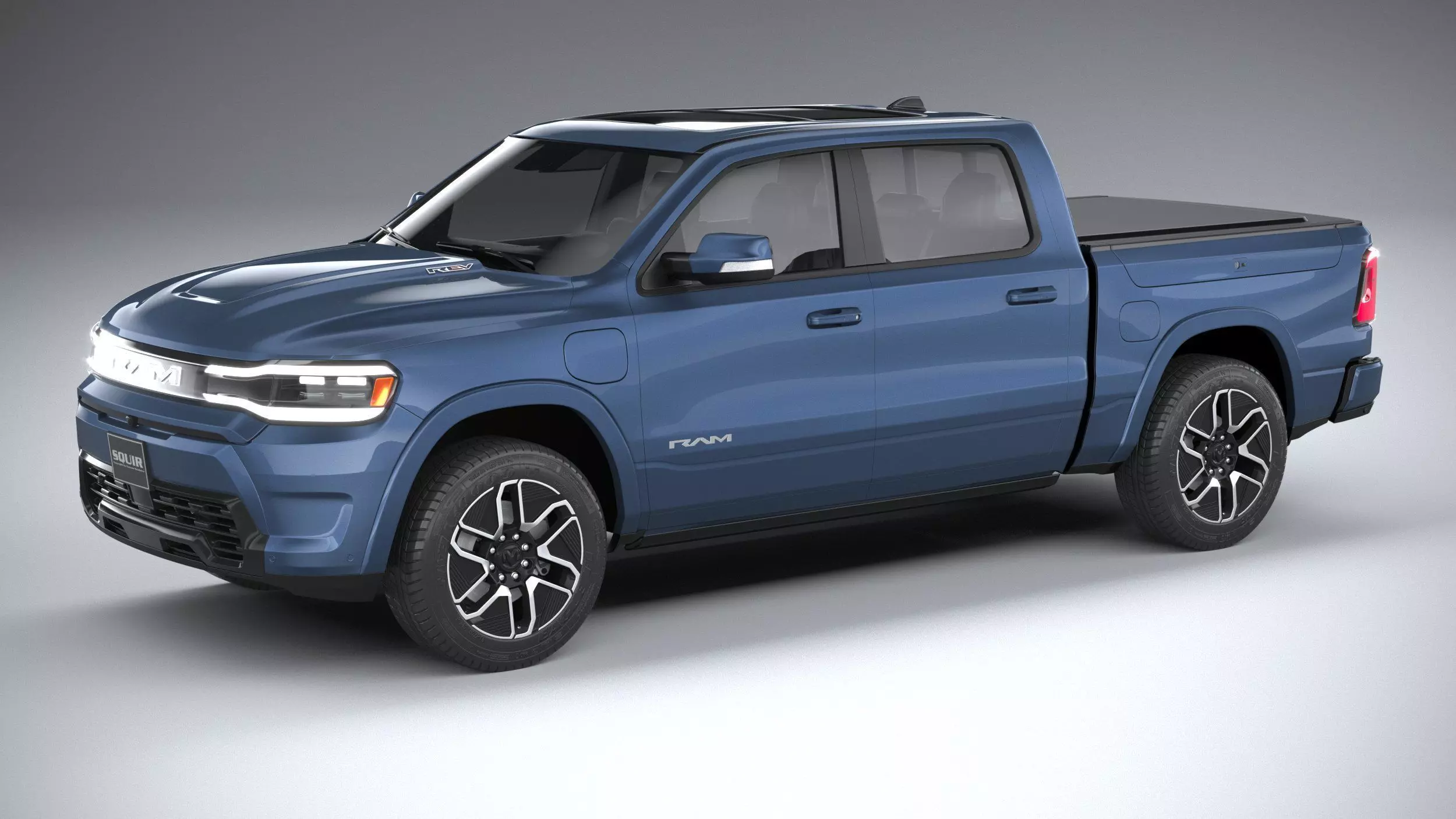 Ram 1500 REV 2025 3D model_0