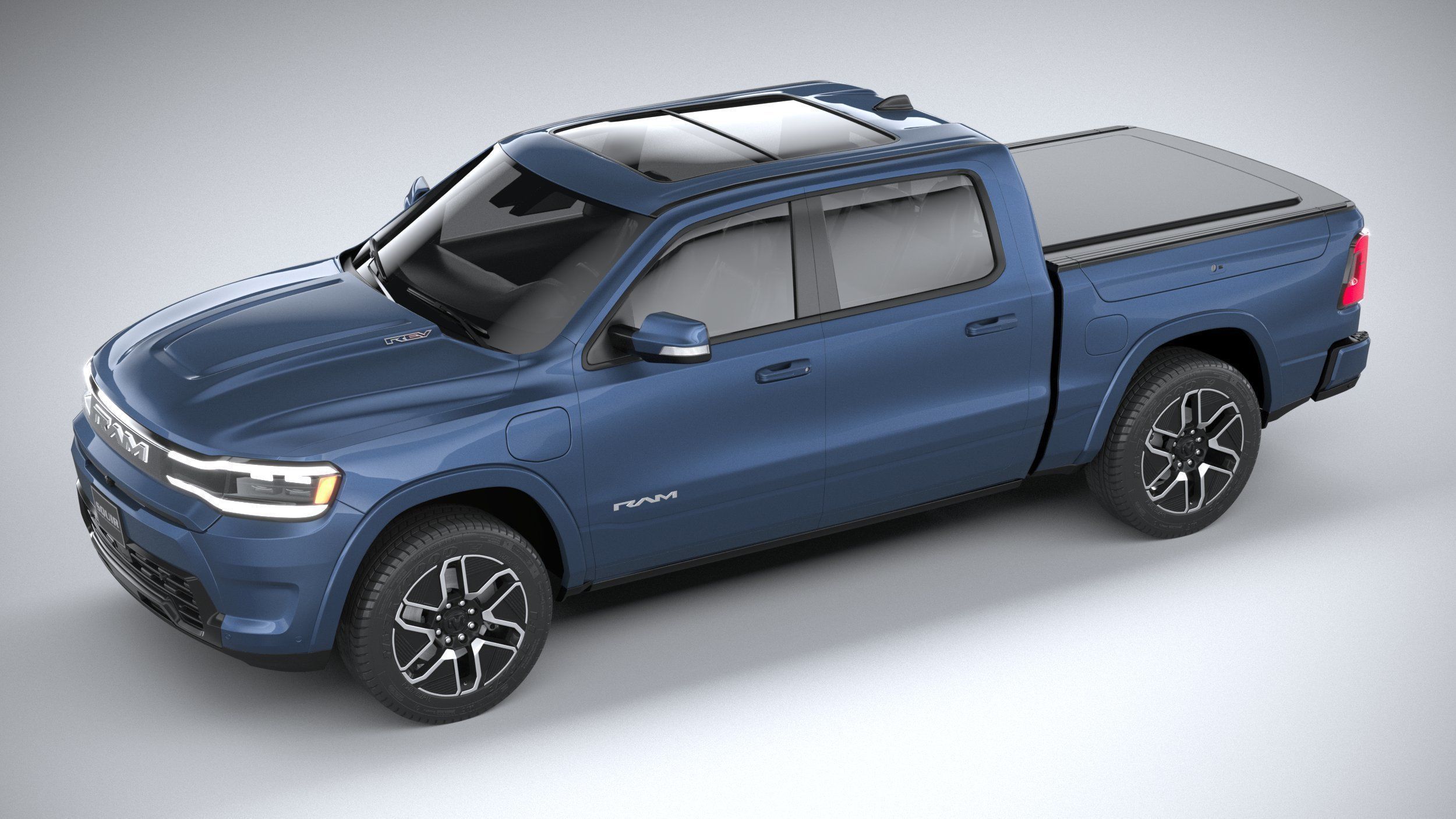 Ram 1500 REV 2025 3D model_7