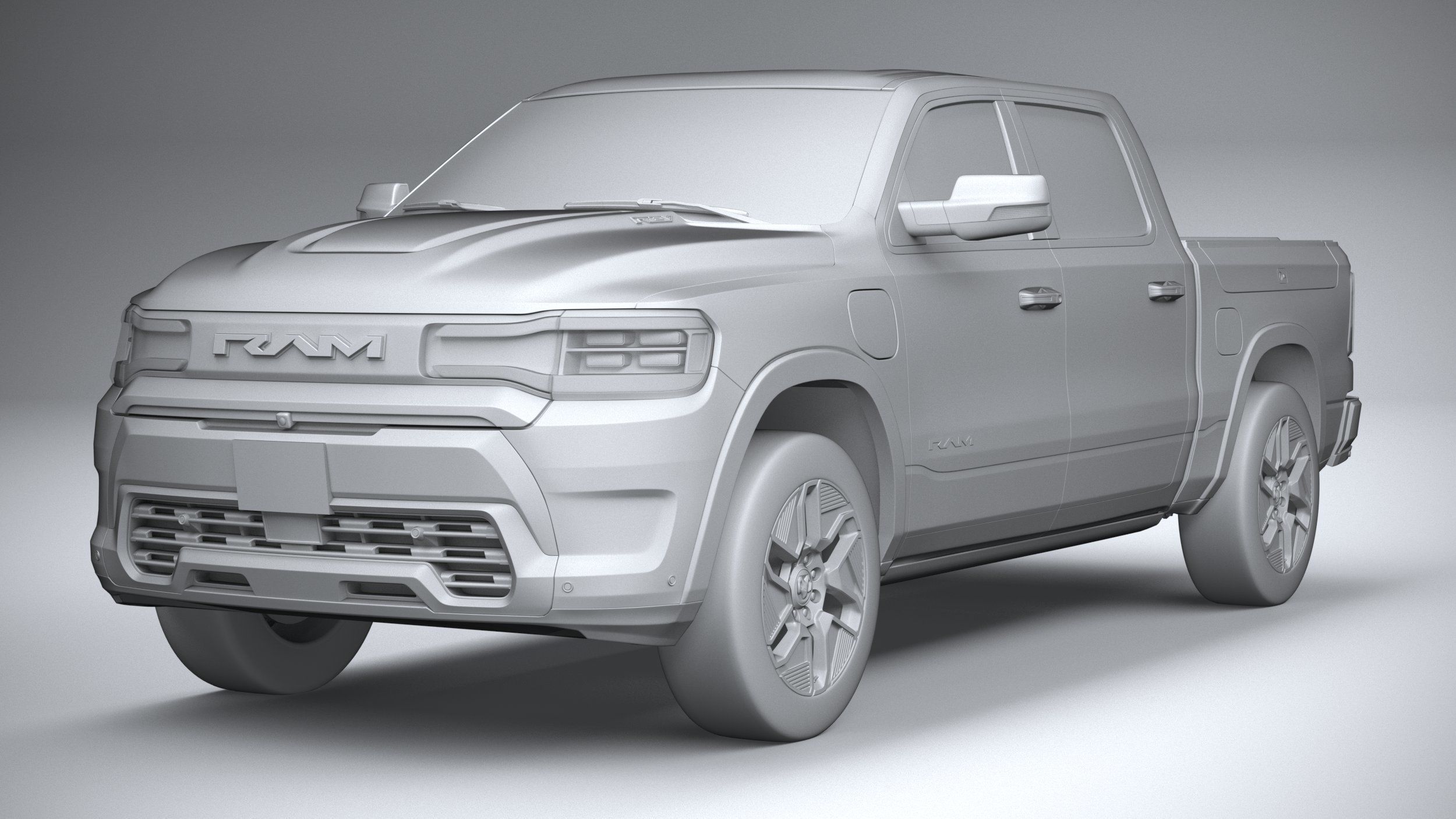 Ram 1500 REV 2025 3D model_20