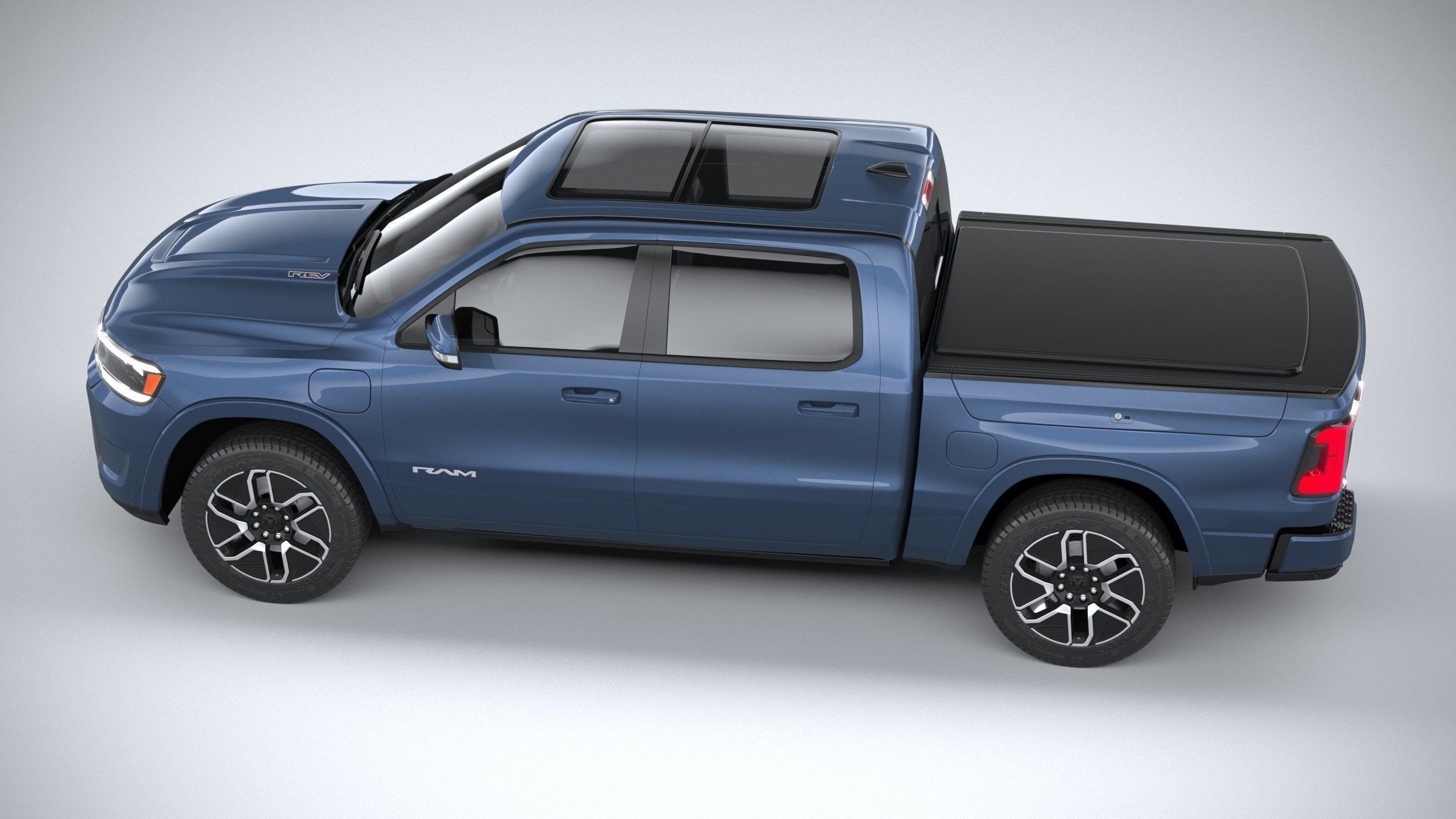 Ram 1500 REV 2025 3D model_9