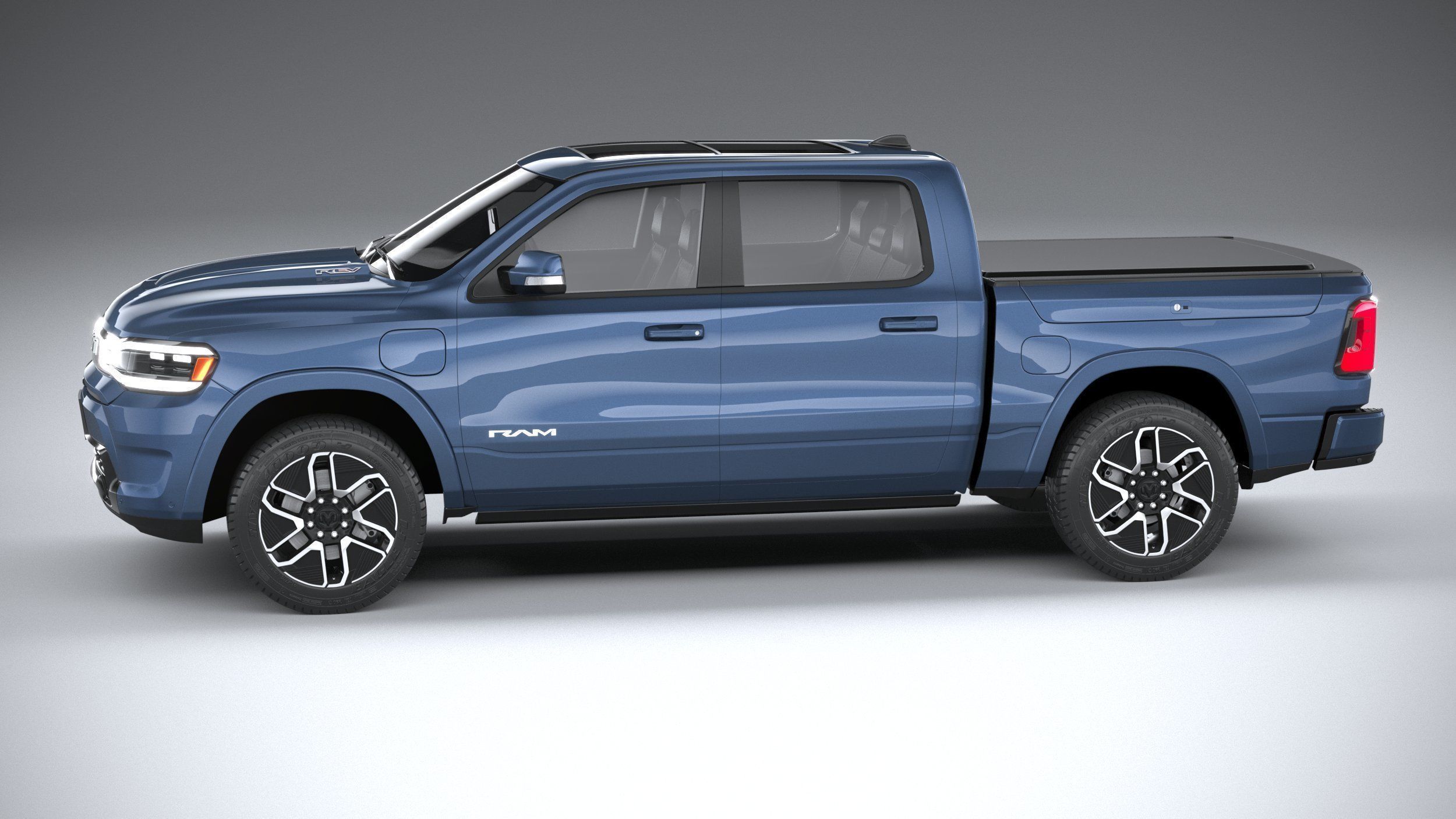 Ram 1500 REV 2025 3D model_8