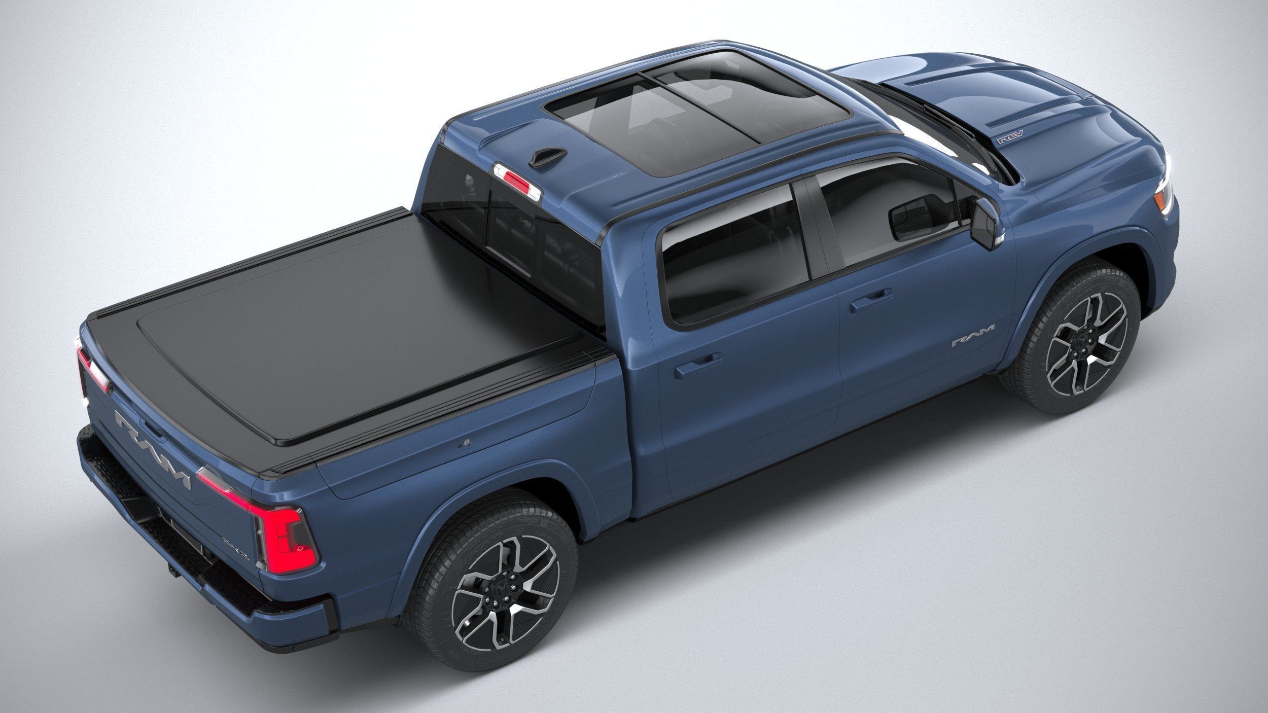 Ram 1500 REV 2025 3D model_10