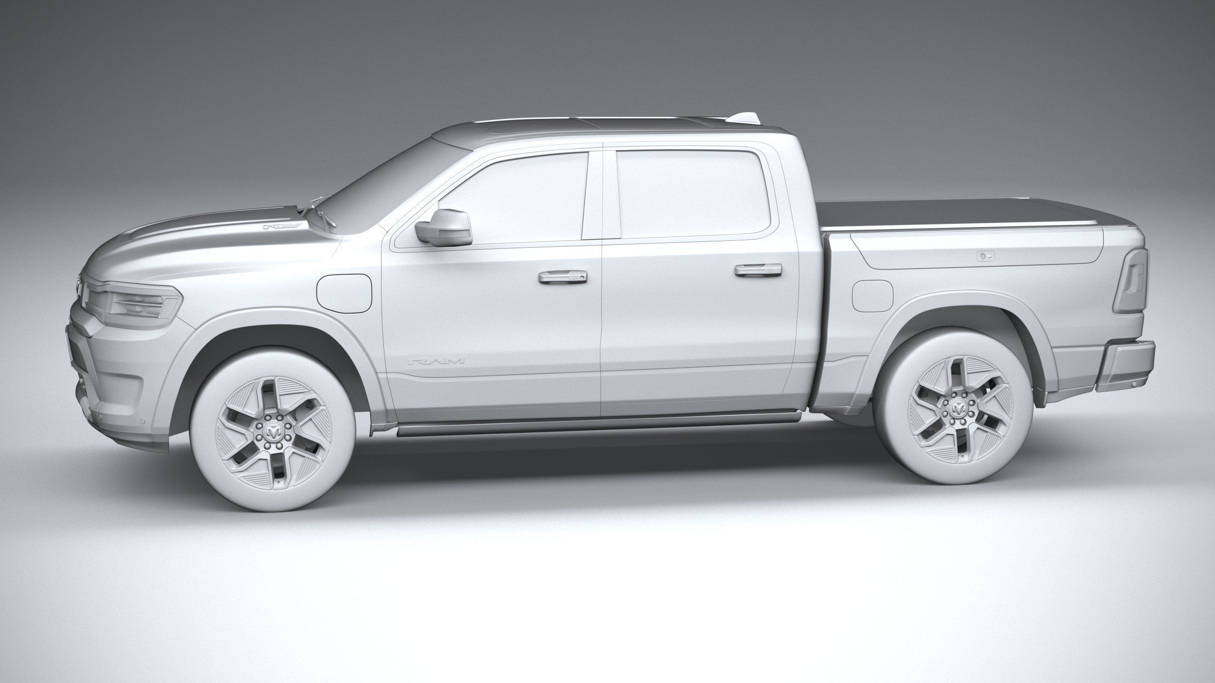 Ram 1500 REV 2025 3D model_22