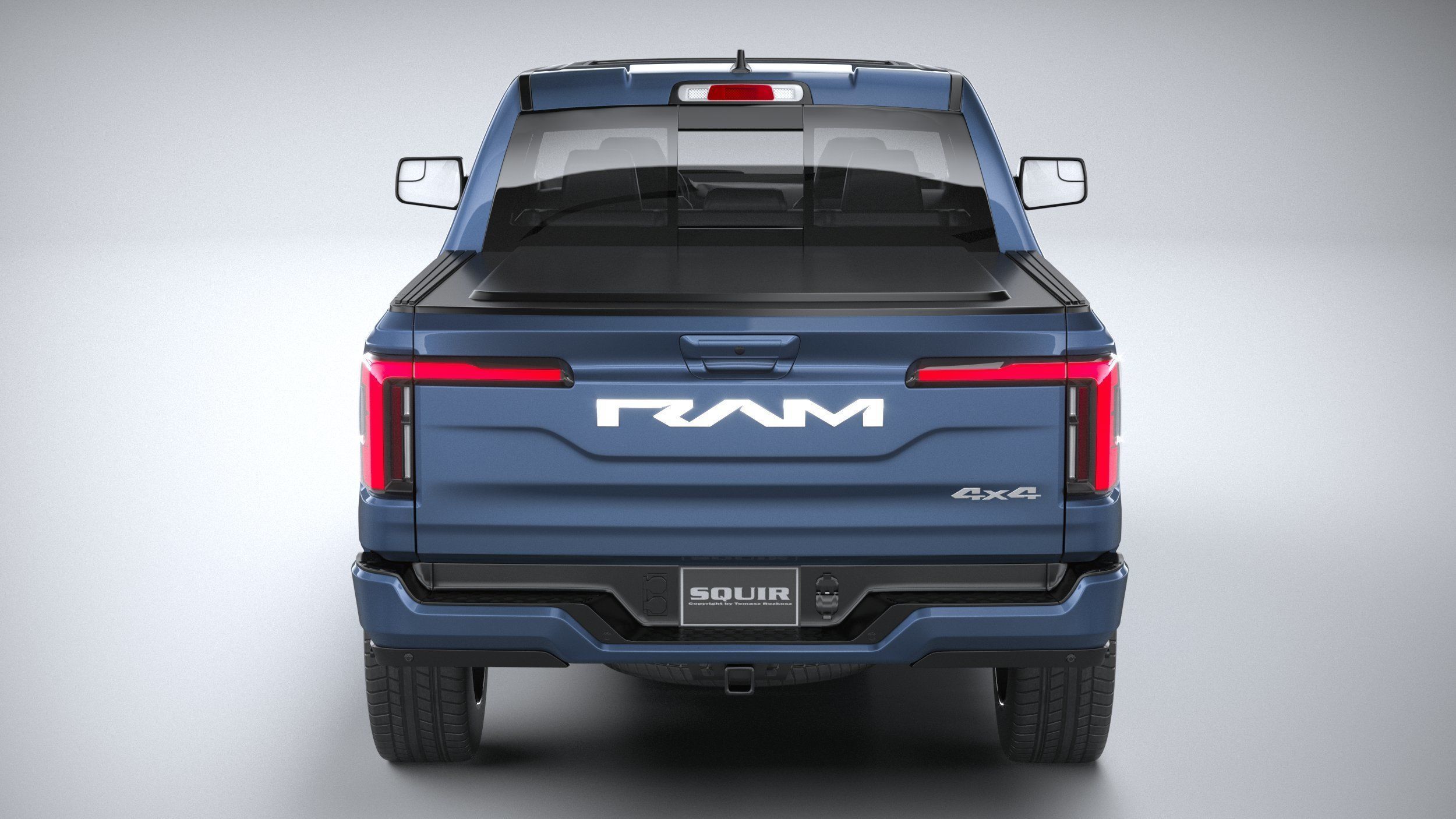 Ram 1500 REV 2025 3D model_4