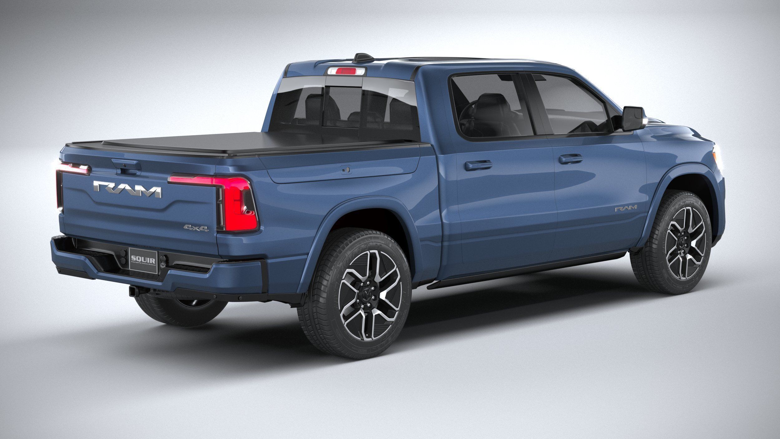 Ram 1500 REV 2025 3D model_17