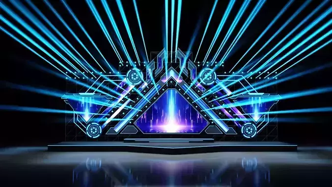 Music Festival Stage 01 Design