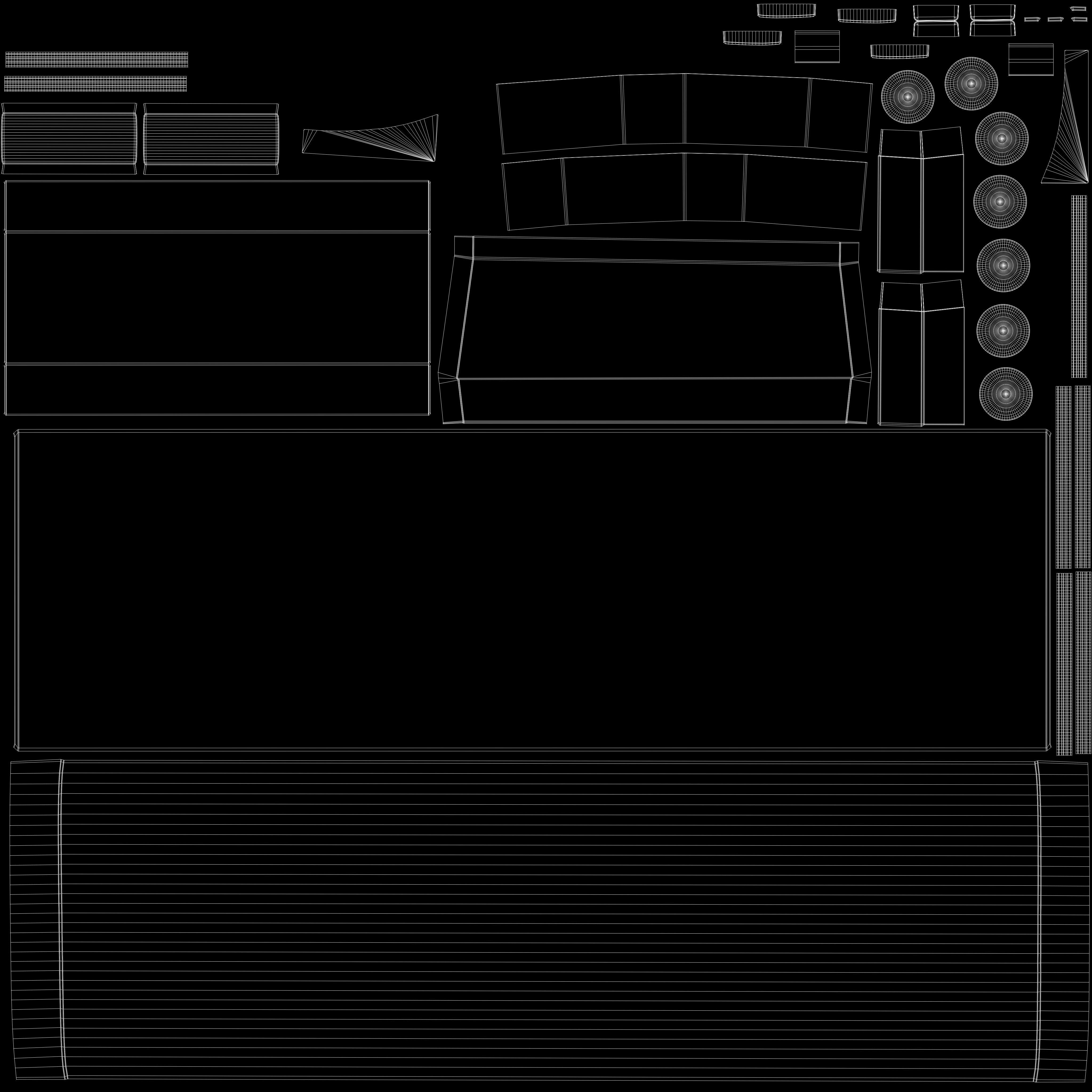 Lip Care Lip Balm Set - 3D Model Low-poly 3D model_9