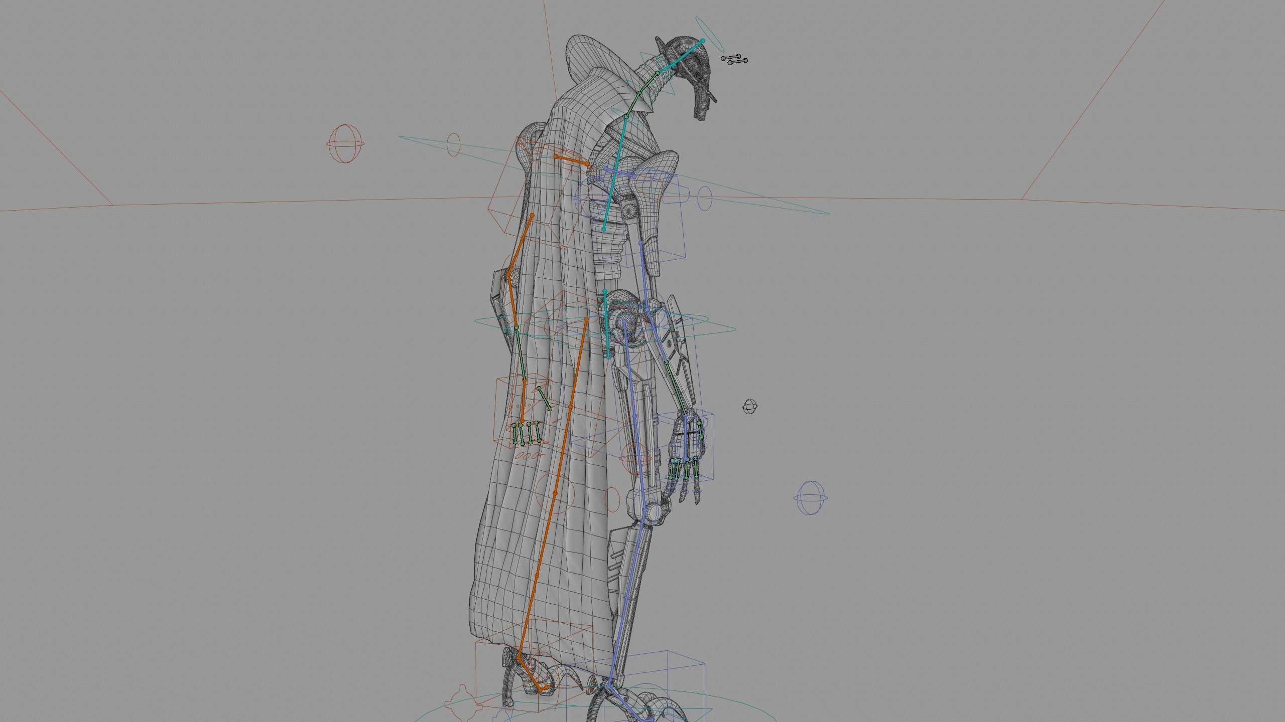 GRIEVOUS  Rigged for Unreal Engine - Unity - MIXAMO 3D model_40