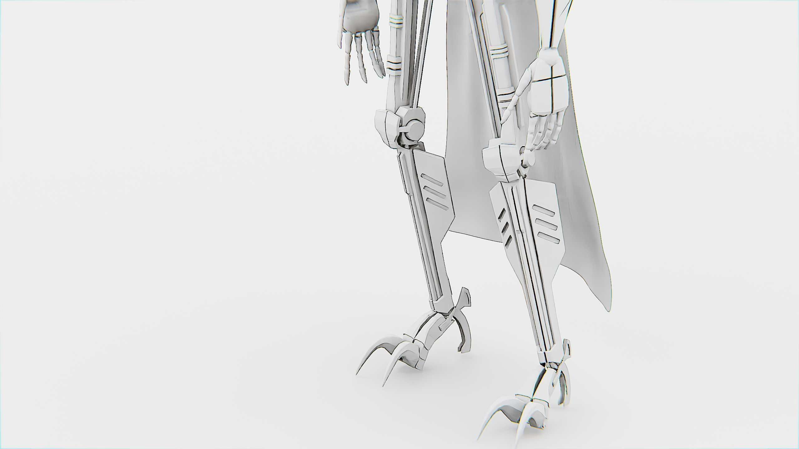 GRIEVOUS  Rigged for Unreal Engine - Unity - MIXAMO 3D model_36