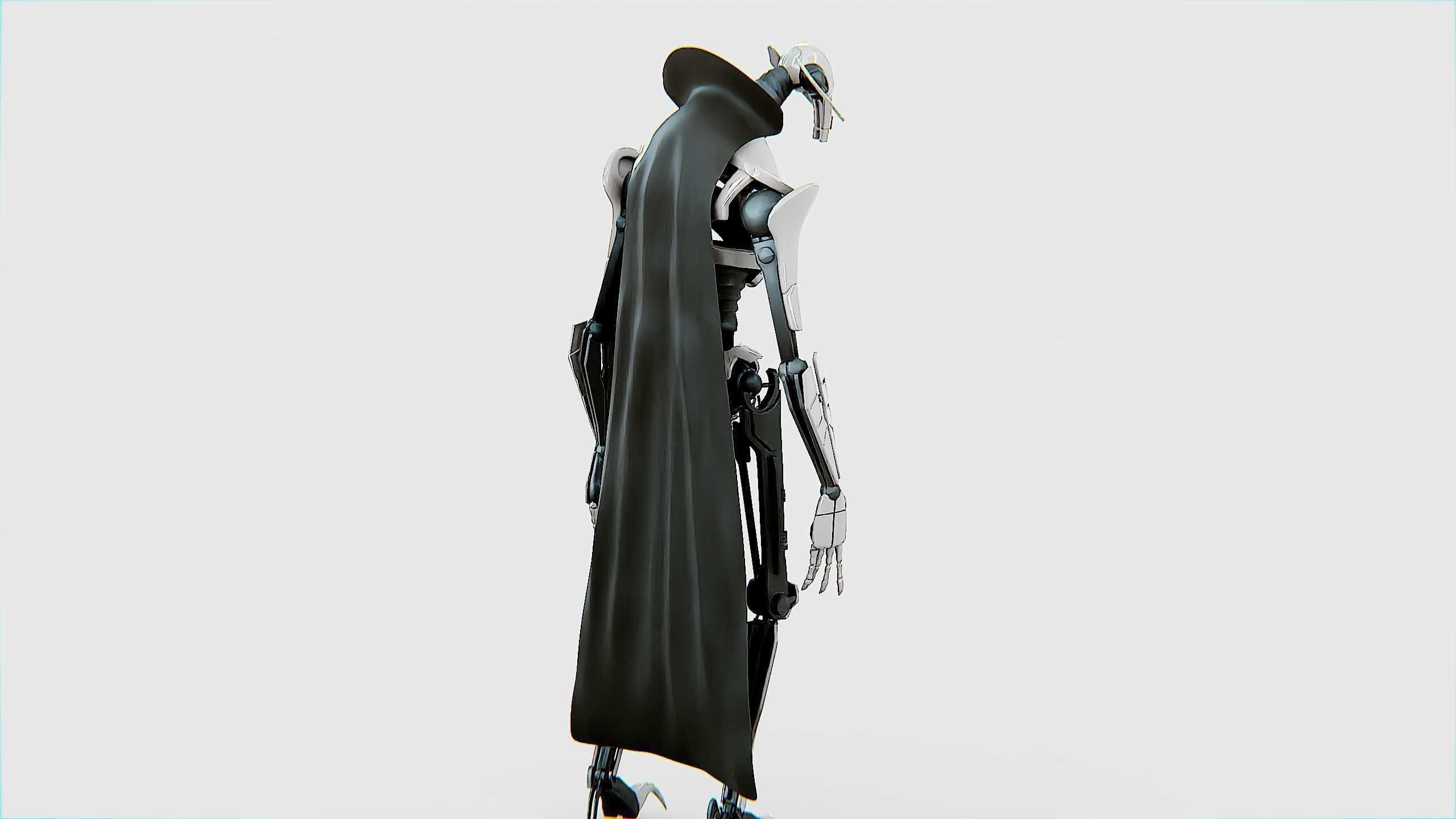 GRIEVOUS  Rigged for Unreal Engine - Unity - MIXAMO 3D model_16