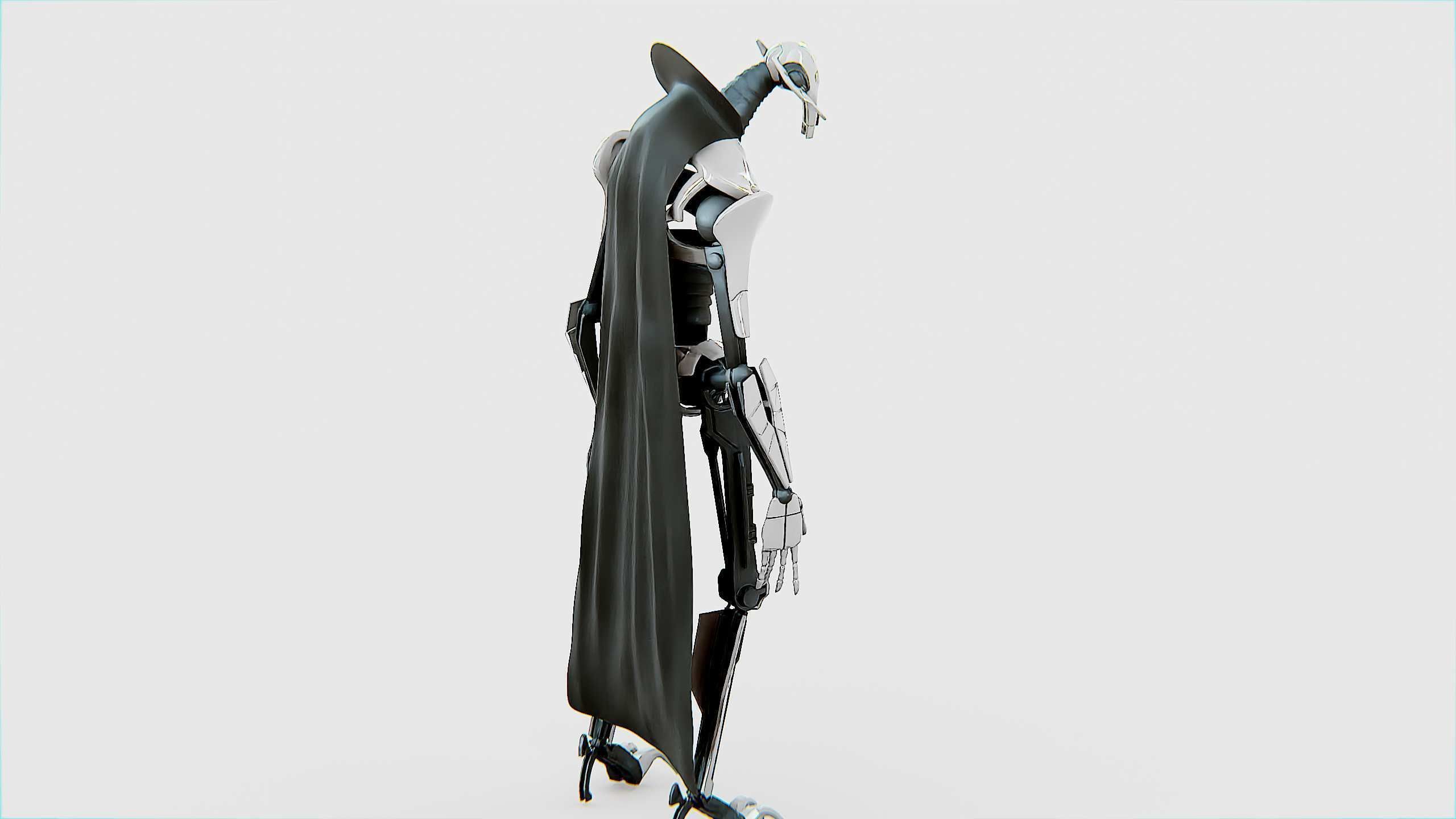 GRIEVOUS  Rigged for Unreal Engine - Unity - MIXAMO 3D model_17
