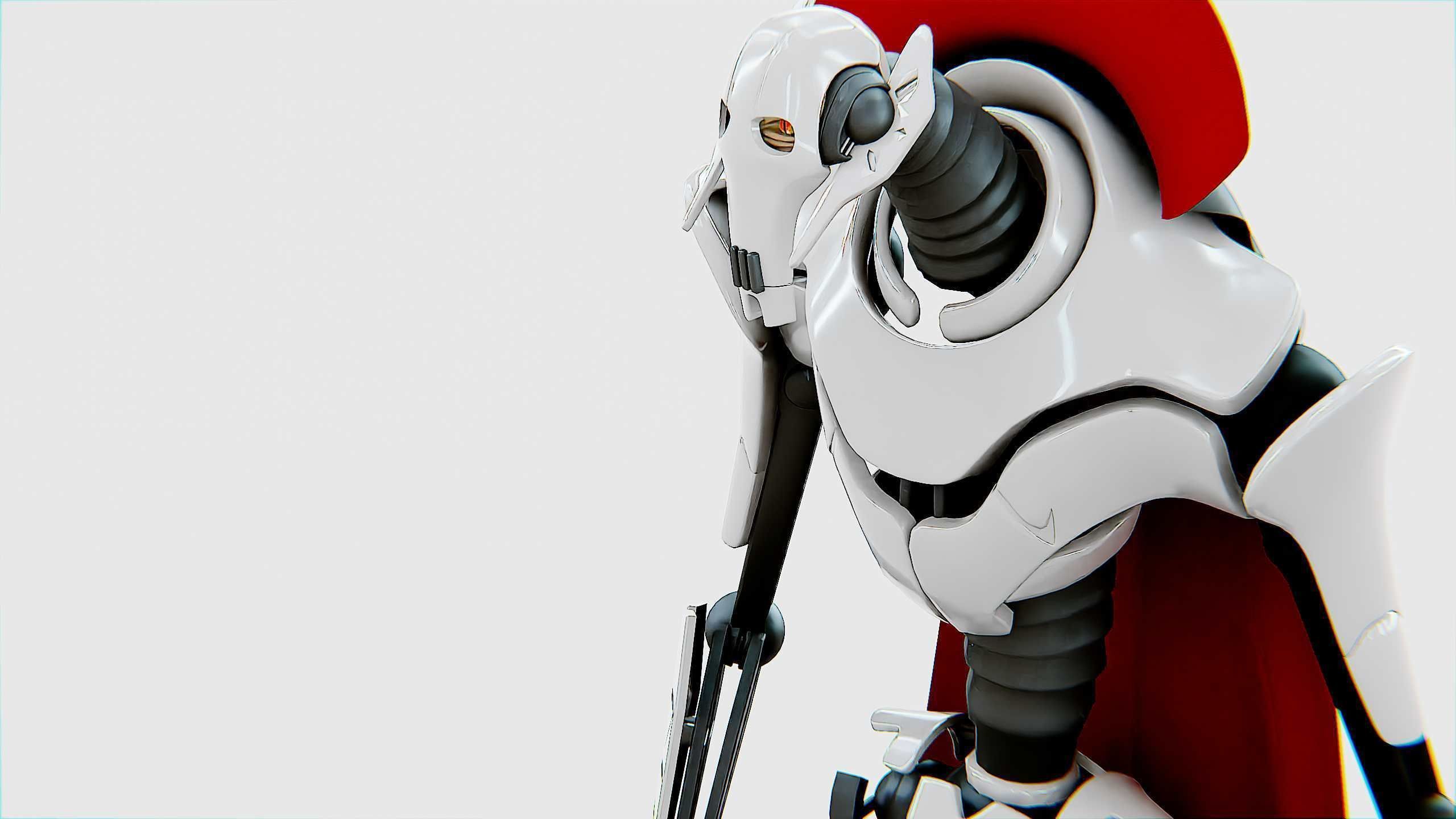 GRIEVOUS  Rigged for Unreal Engine - Unity - MIXAMO 3D model_22