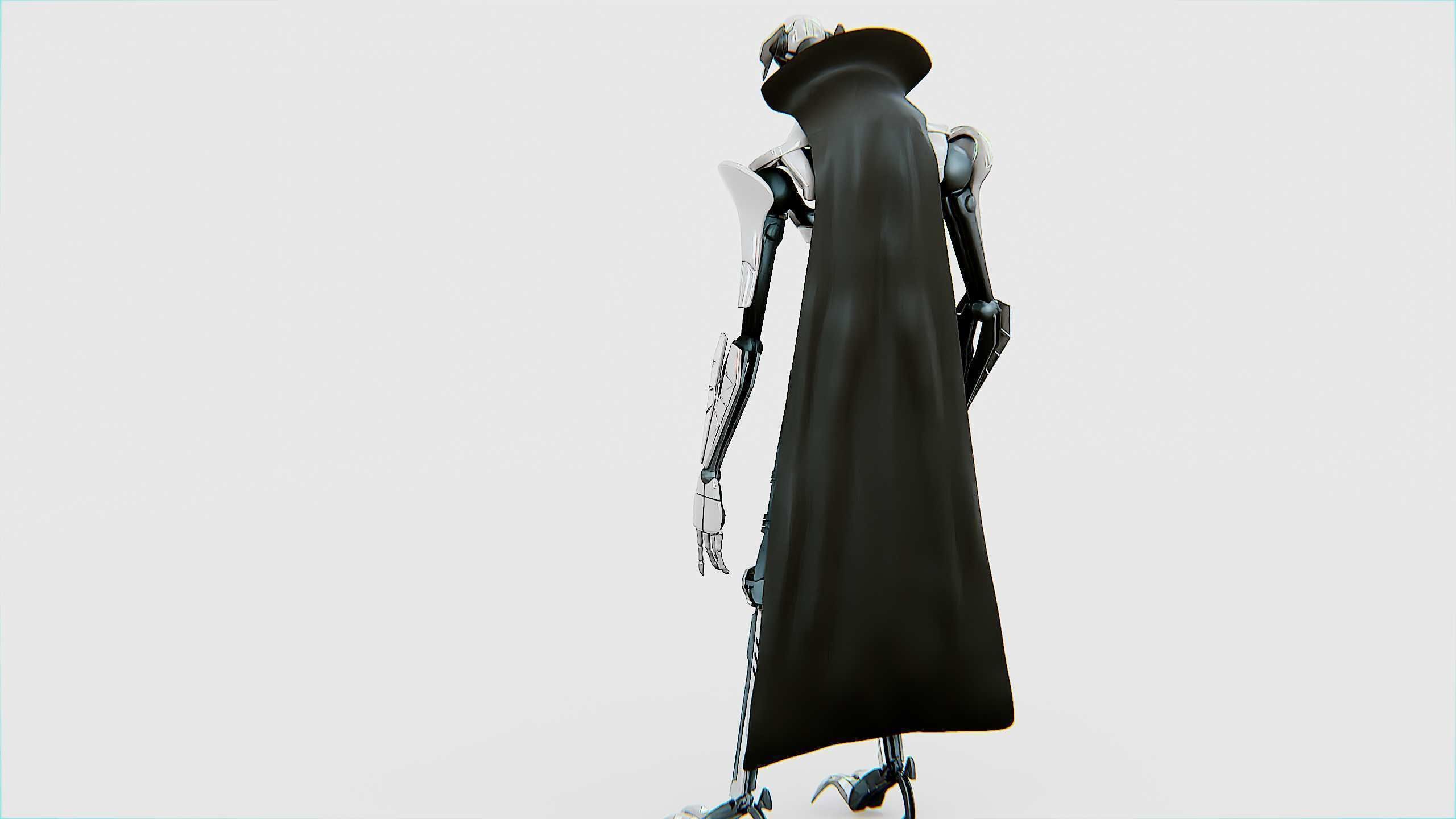 GRIEVOUS  Rigged for Unreal Engine - Unity - MIXAMO 3D model_12