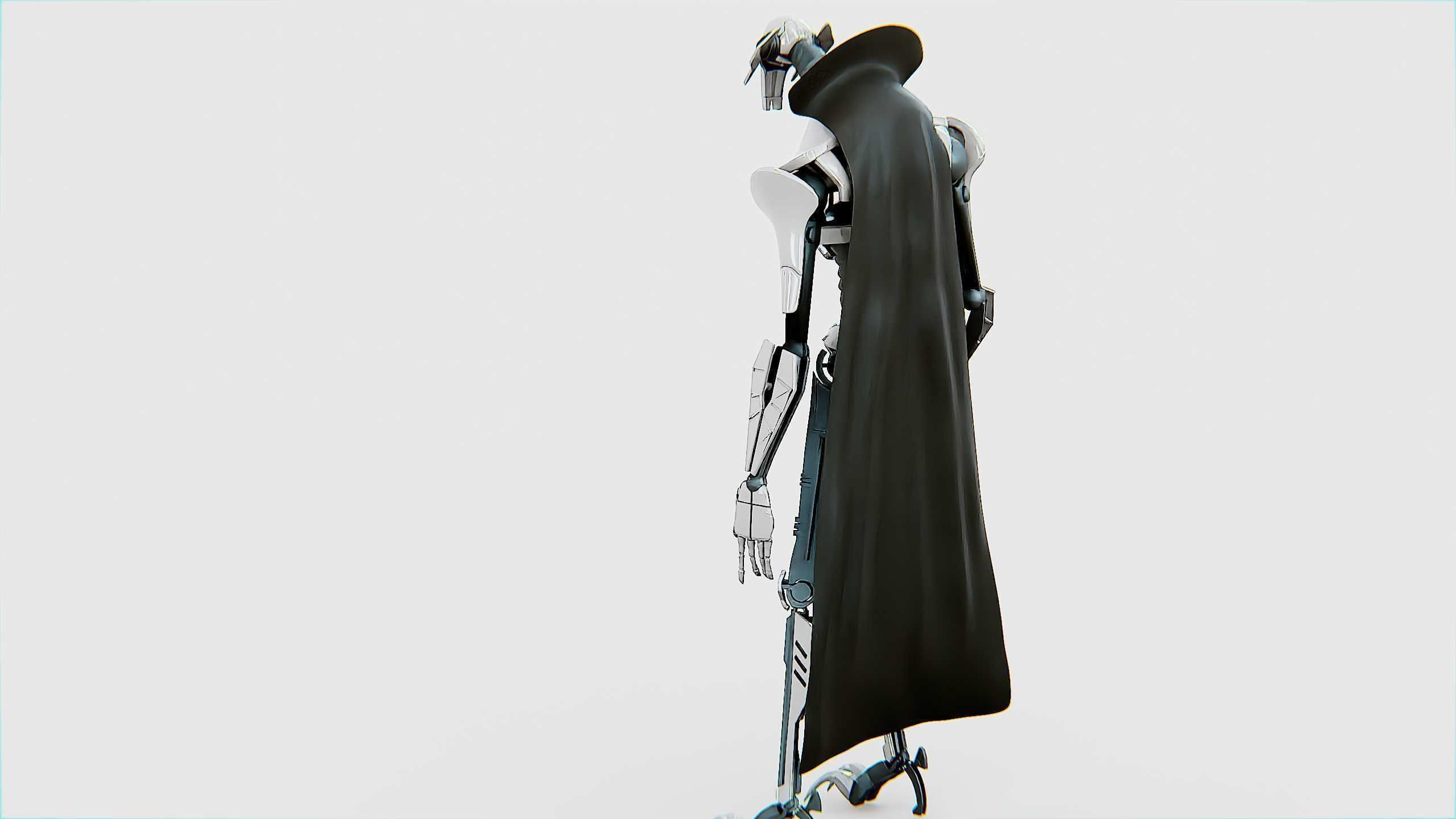 GRIEVOUS  Rigged for Unreal Engine - Unity - MIXAMO 3D model_11