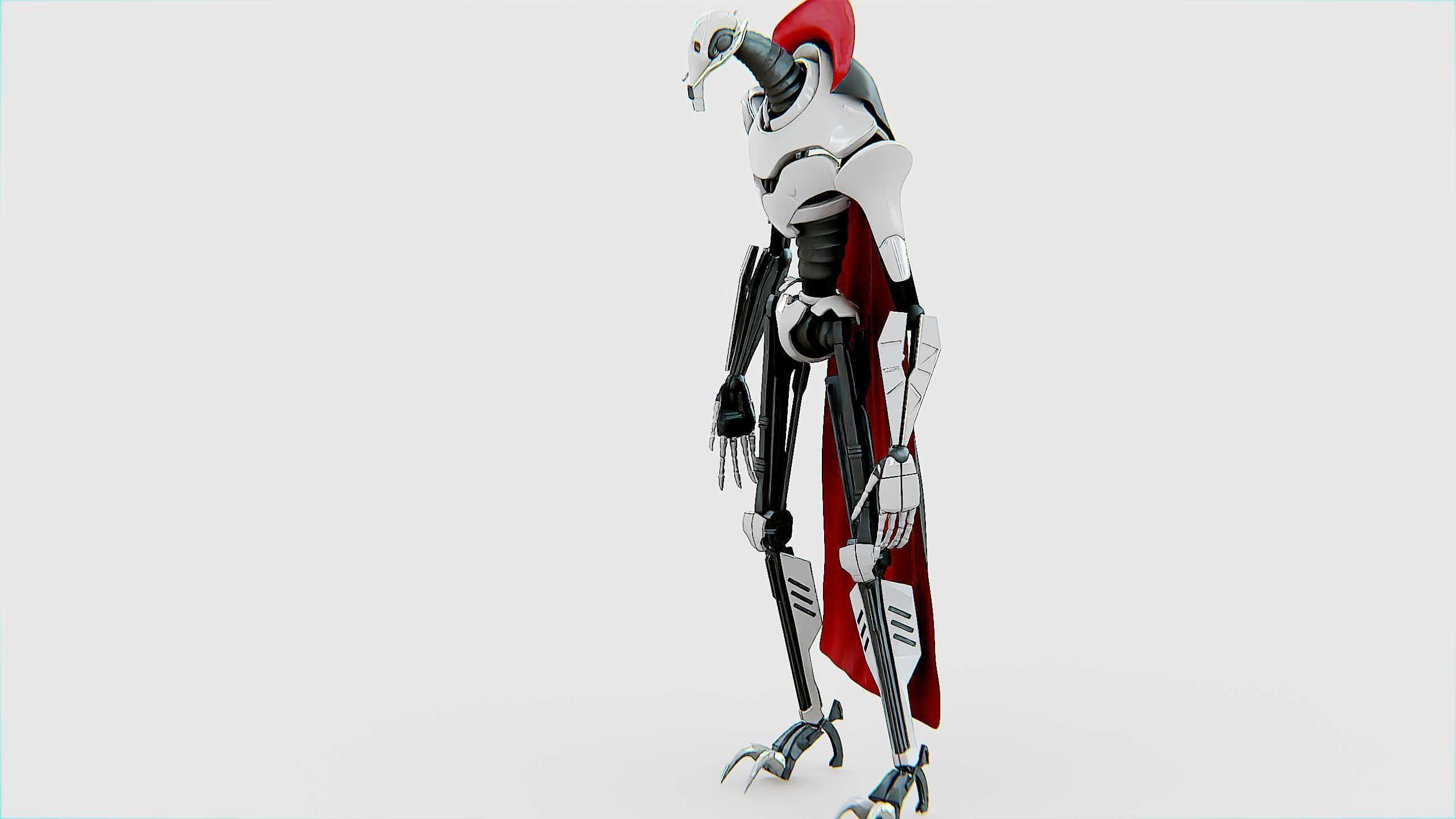 GRIEVOUS  Rigged for Unreal Engine - Unity - MIXAMO 3D model_8